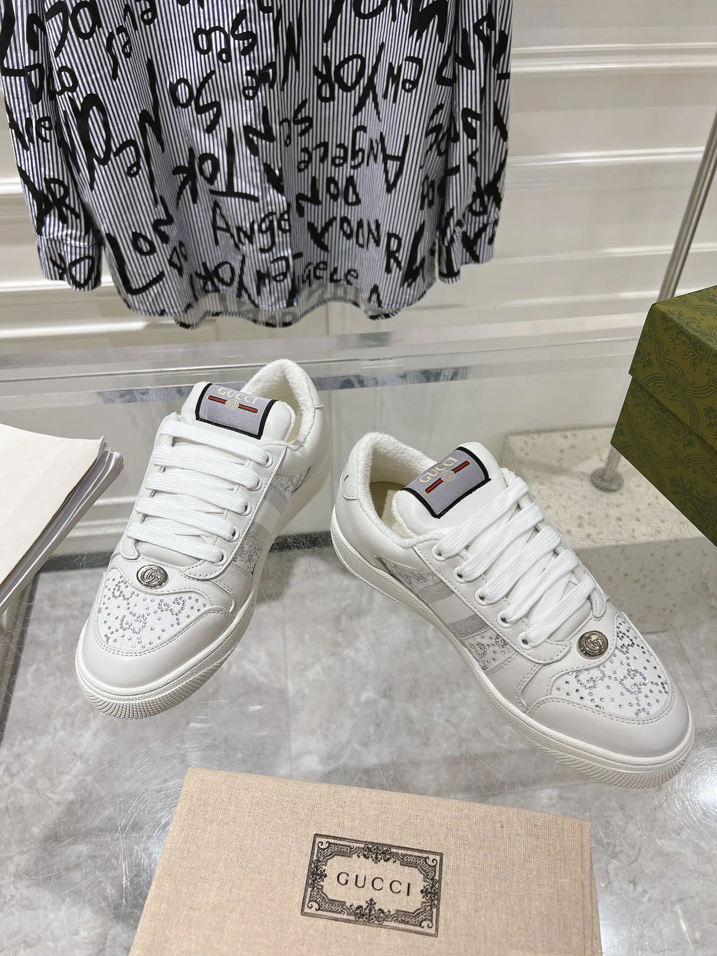 Кроссовки Женские Gucci 450786