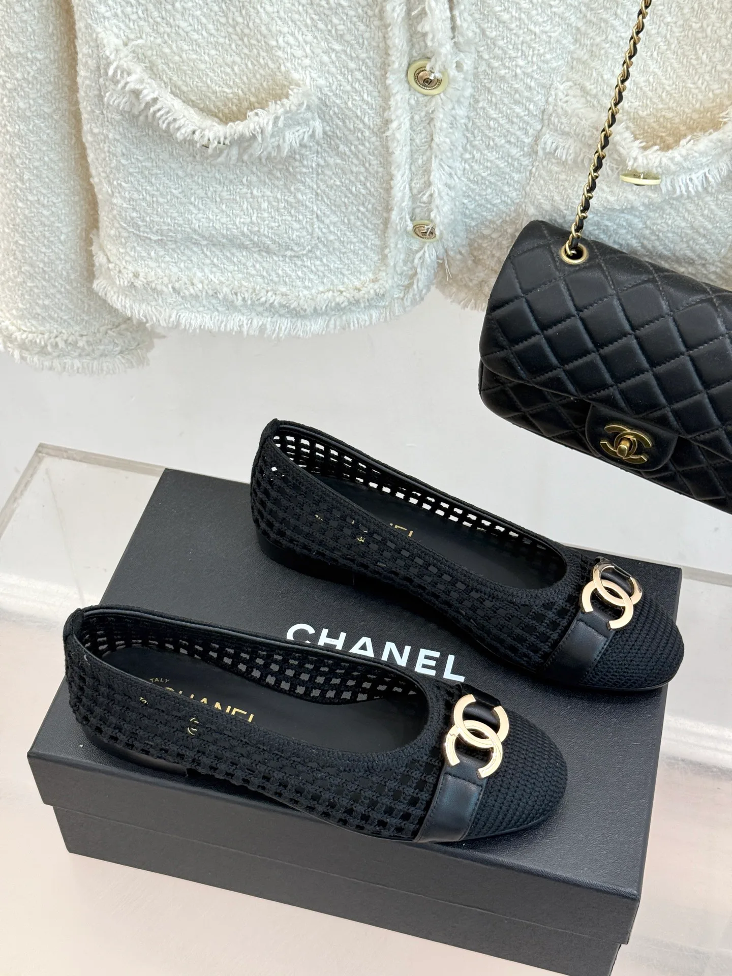 Балетки Женские Chanel 17240714