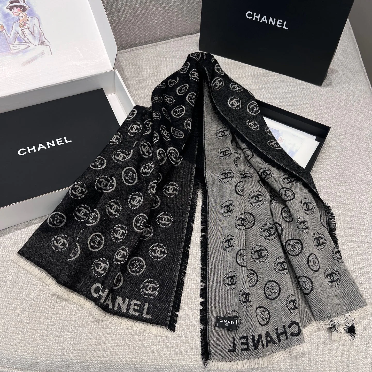 Шарфы Chanel 562907