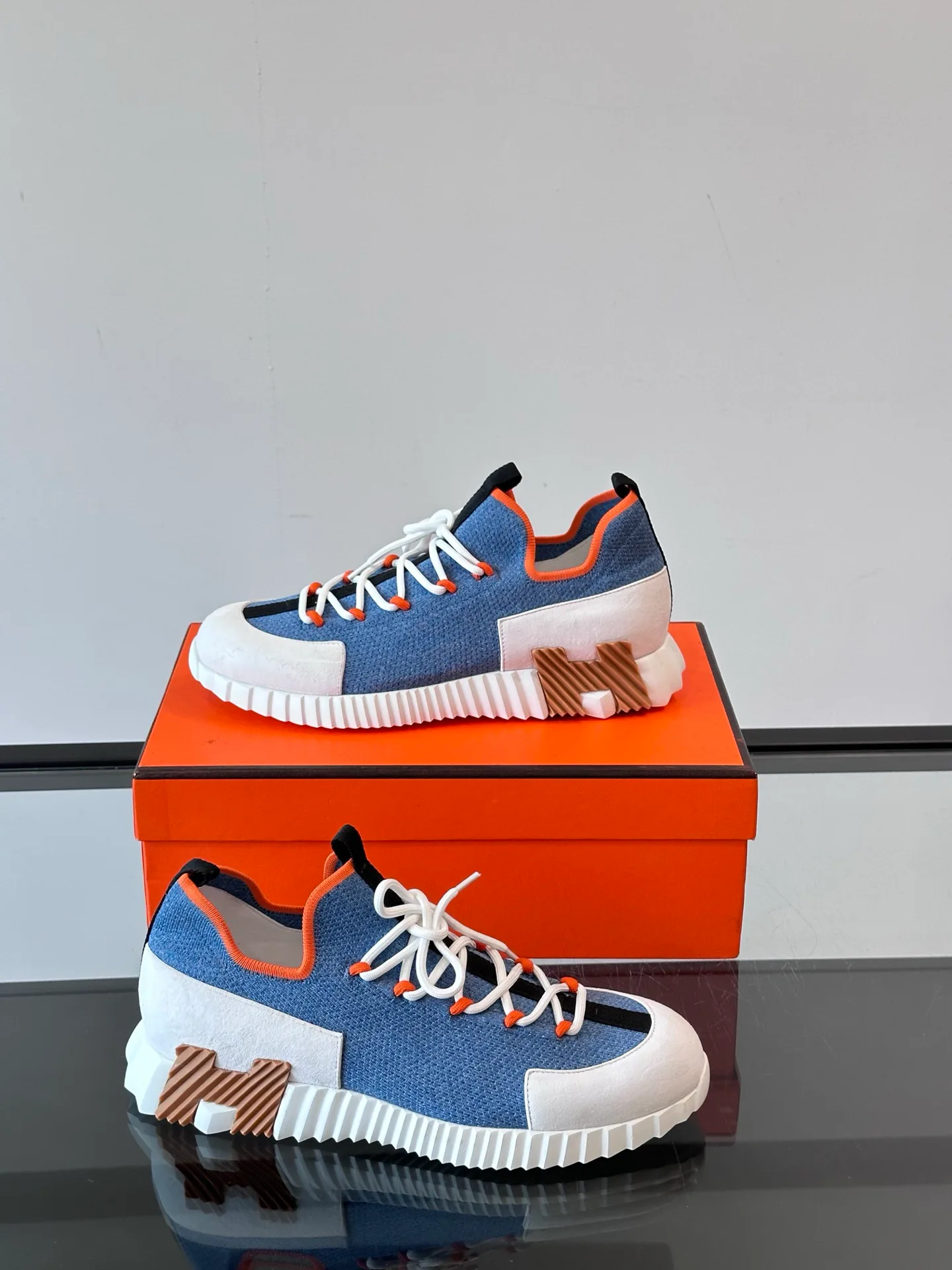 Кроссовки Мужские Hermes 75492