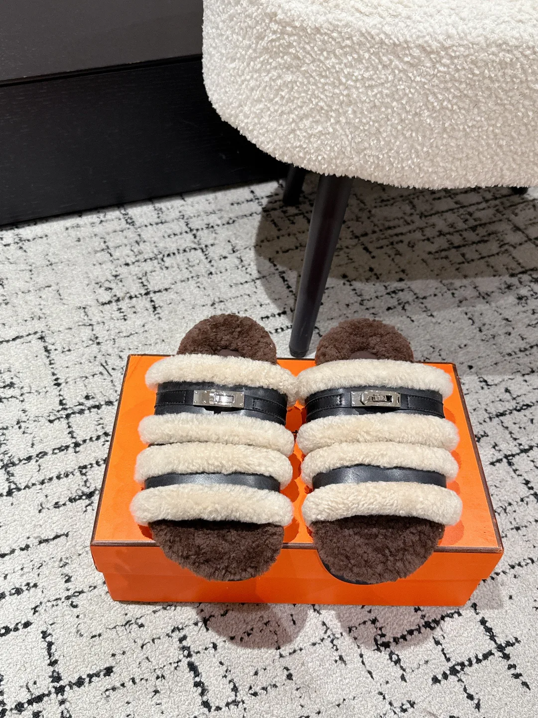 Тапочки Женские Hermes 91151