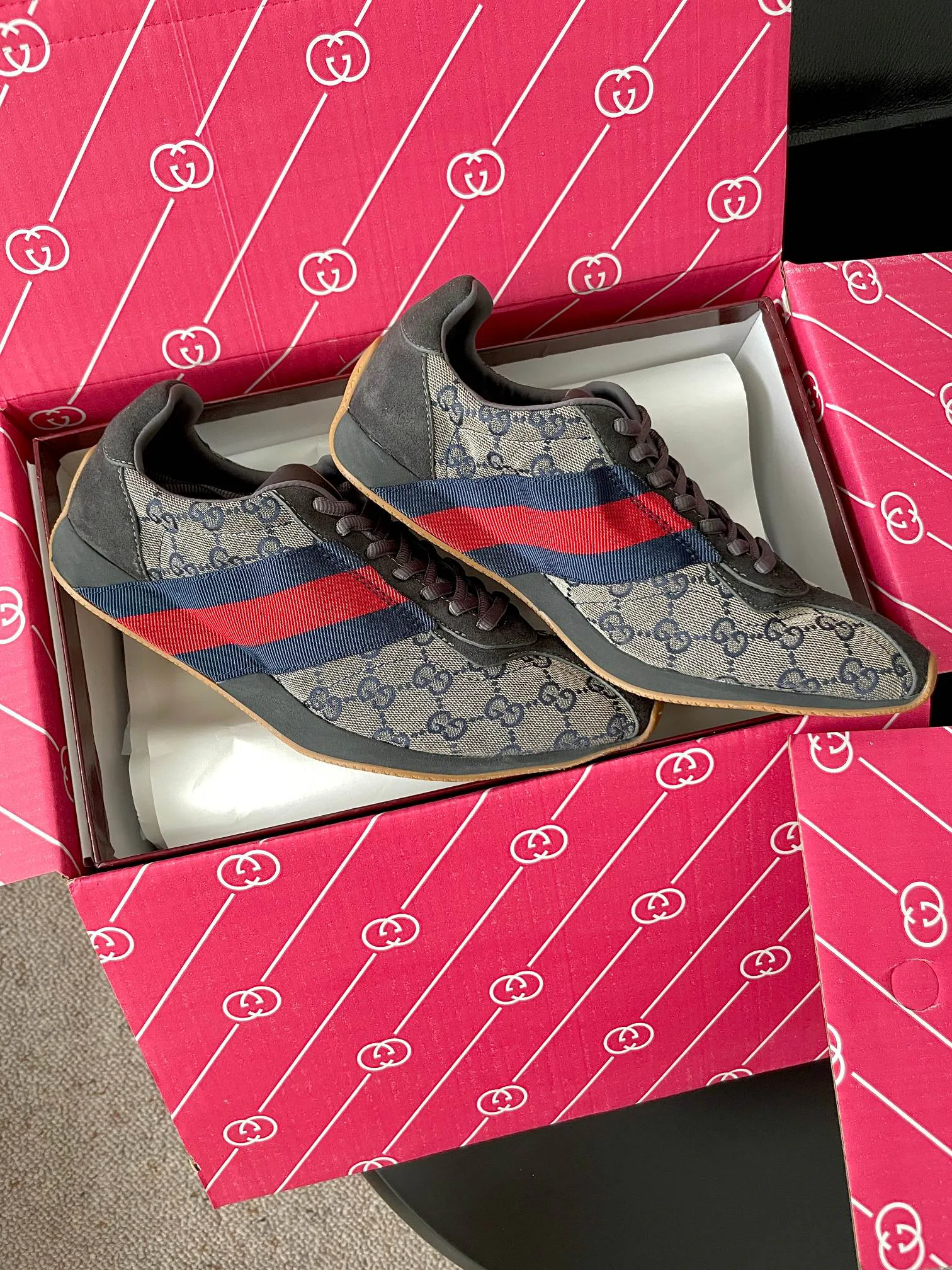 Кроссовки Мужские Gucci 18766088