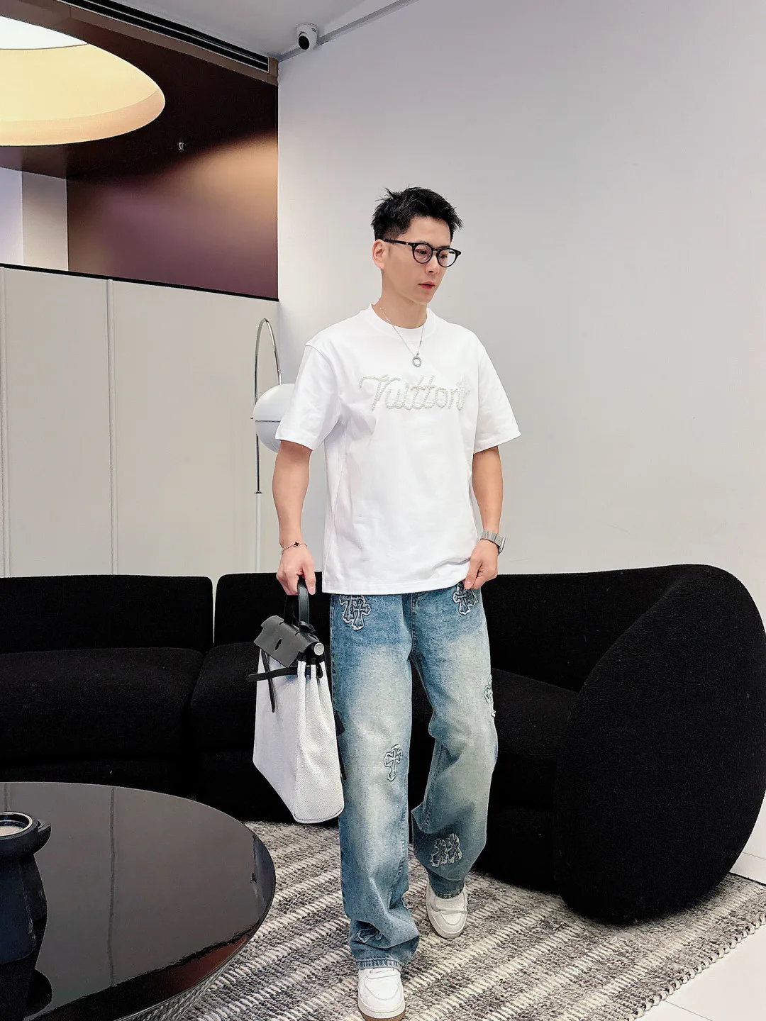 Футболки Мужские Louis Vuitton 9465241