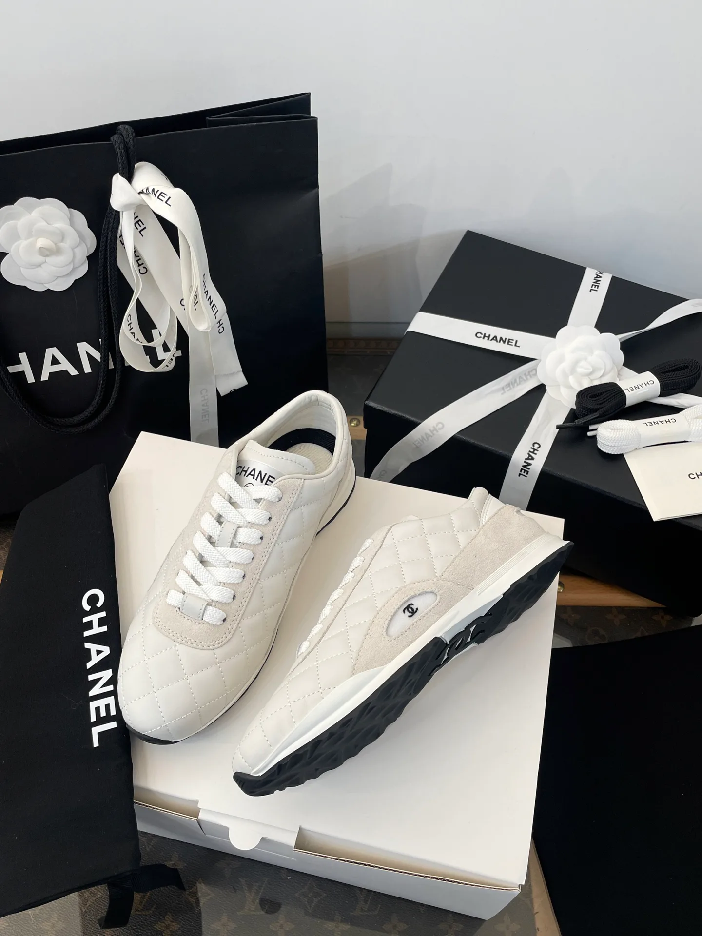 Кроссовки Женские Chanel 742572