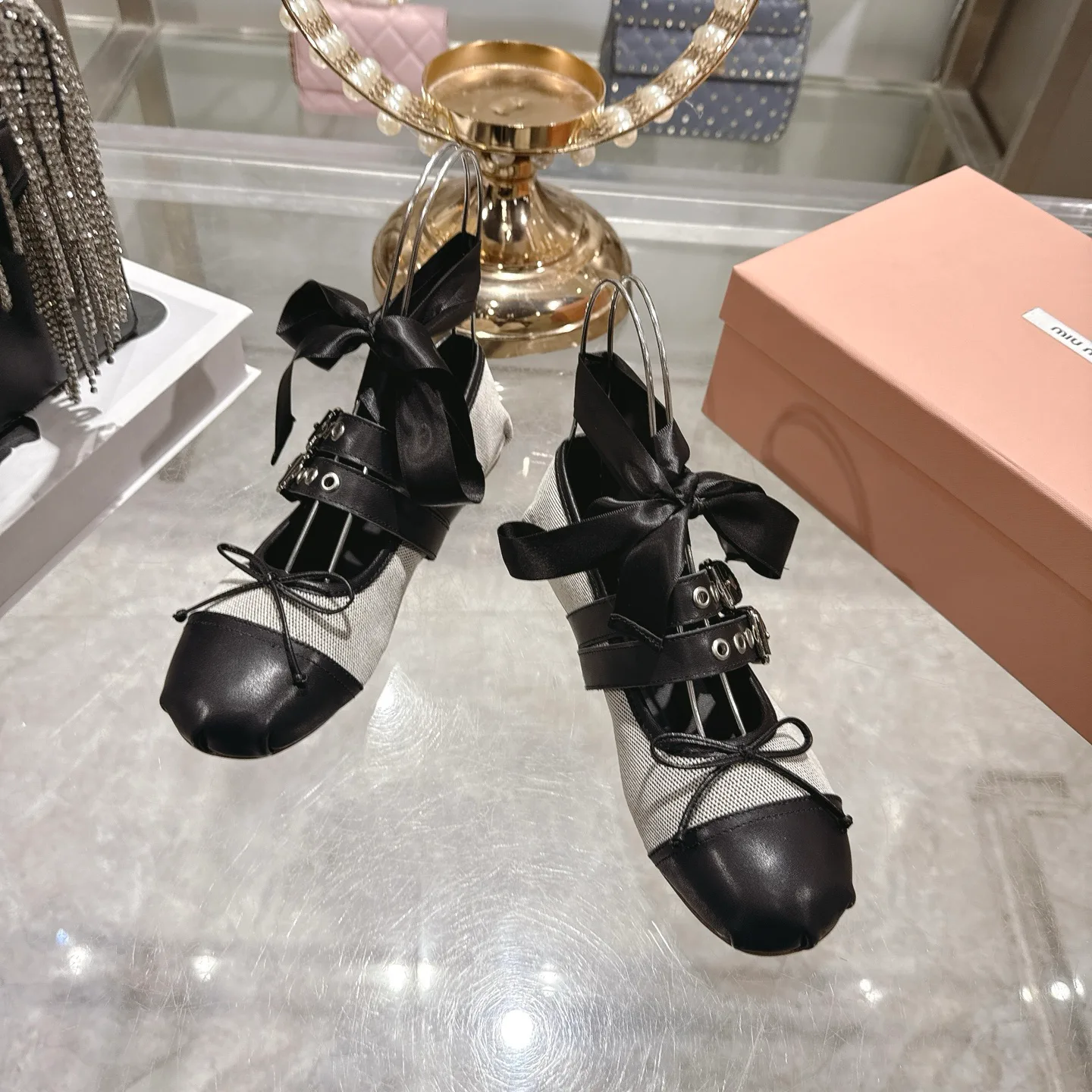 Балетки Женские Miu Miu 11019613