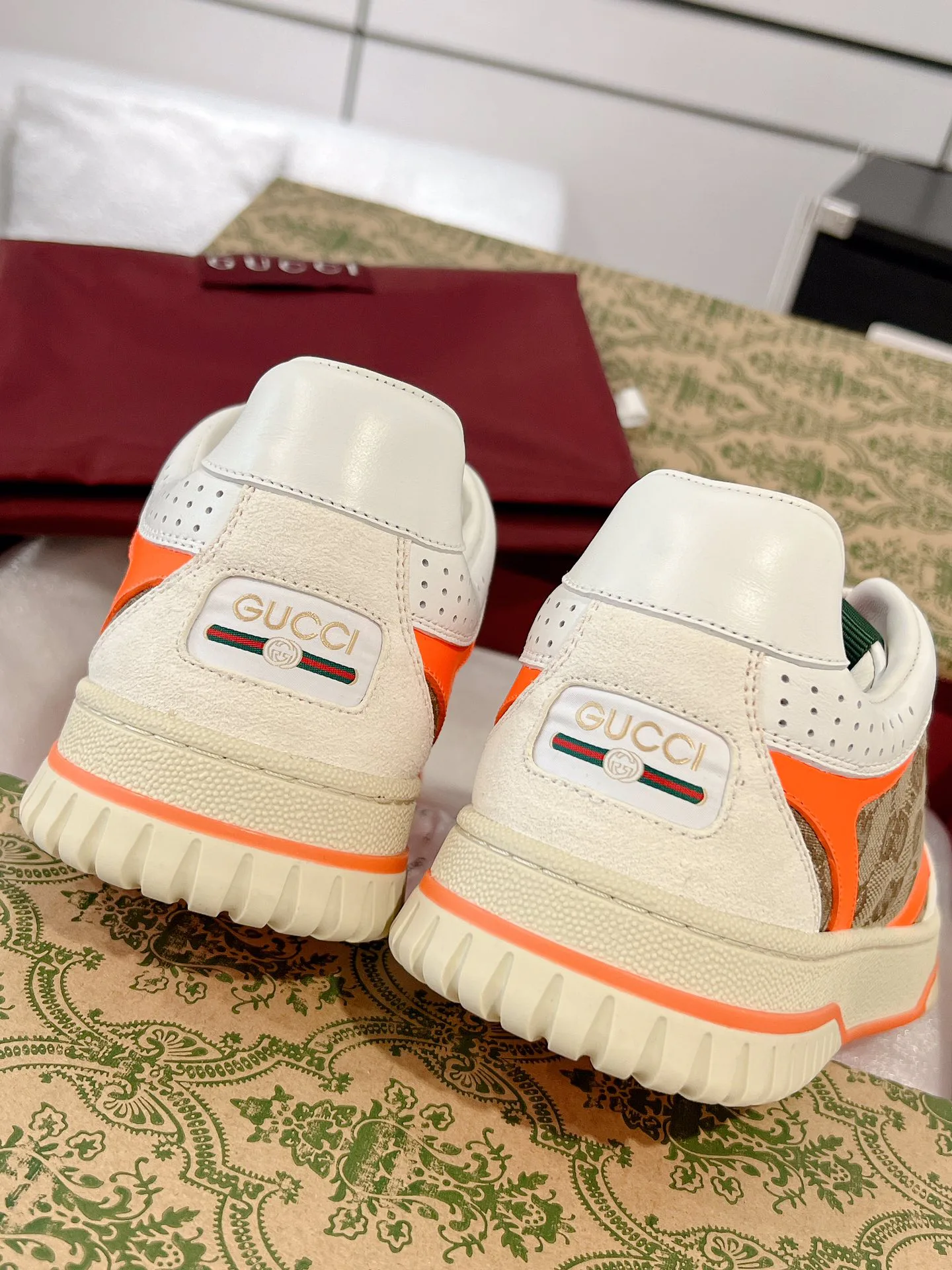 Кроссовки Мужские Gucci 458077