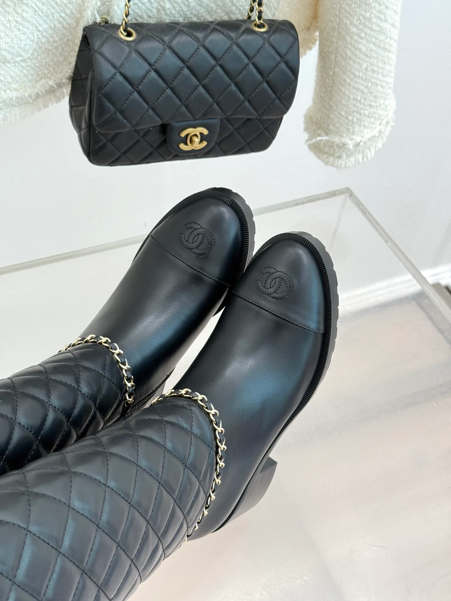 Сапоги Женские Chanel 18737263