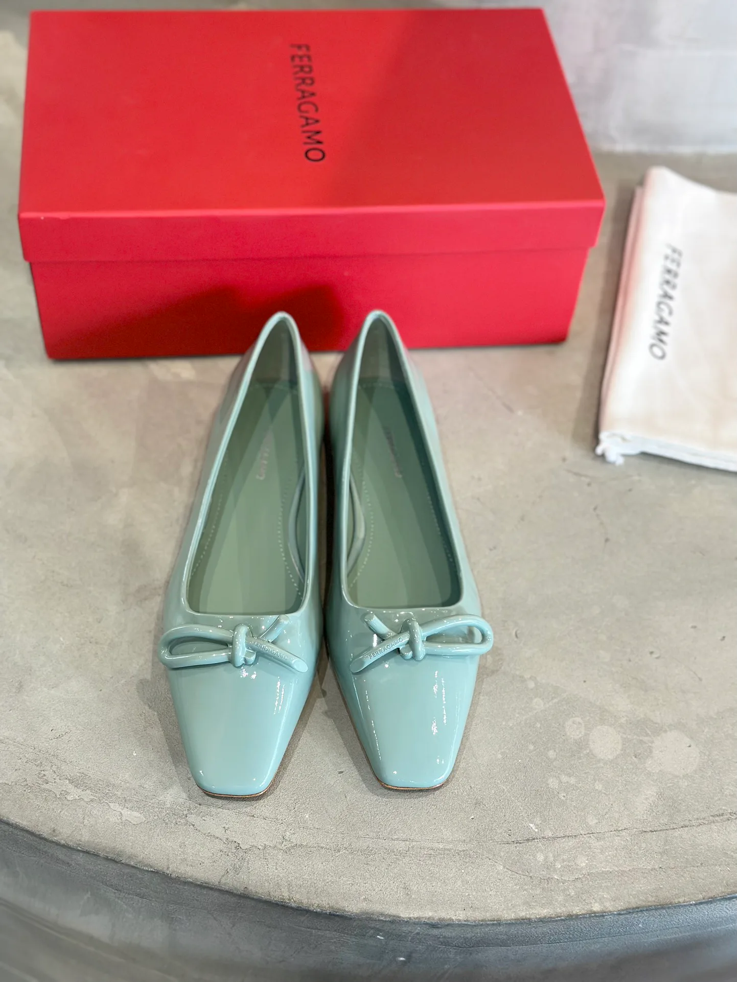 Балетки Женские Salvatore Ferragamo 808494