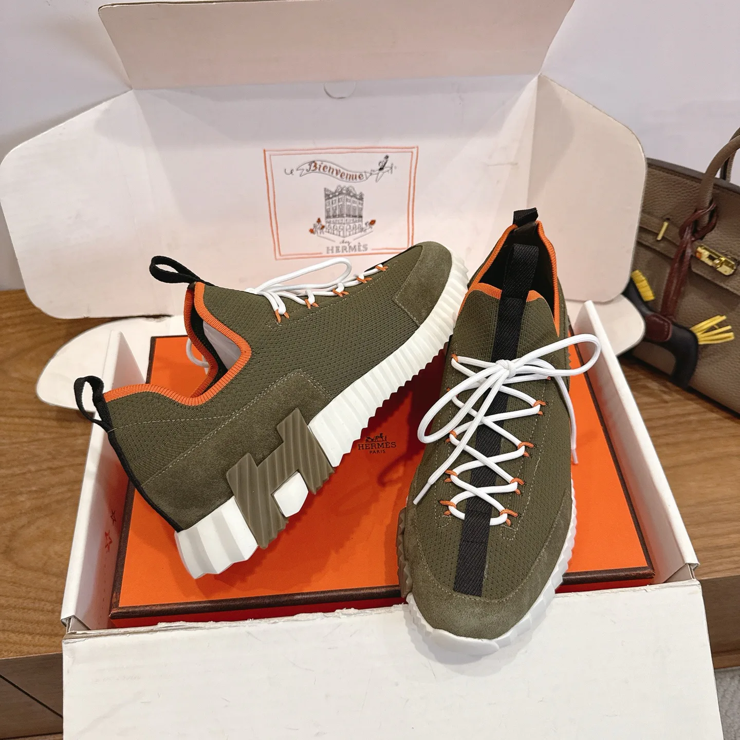 Кроссовки Женские Hermes 10031734