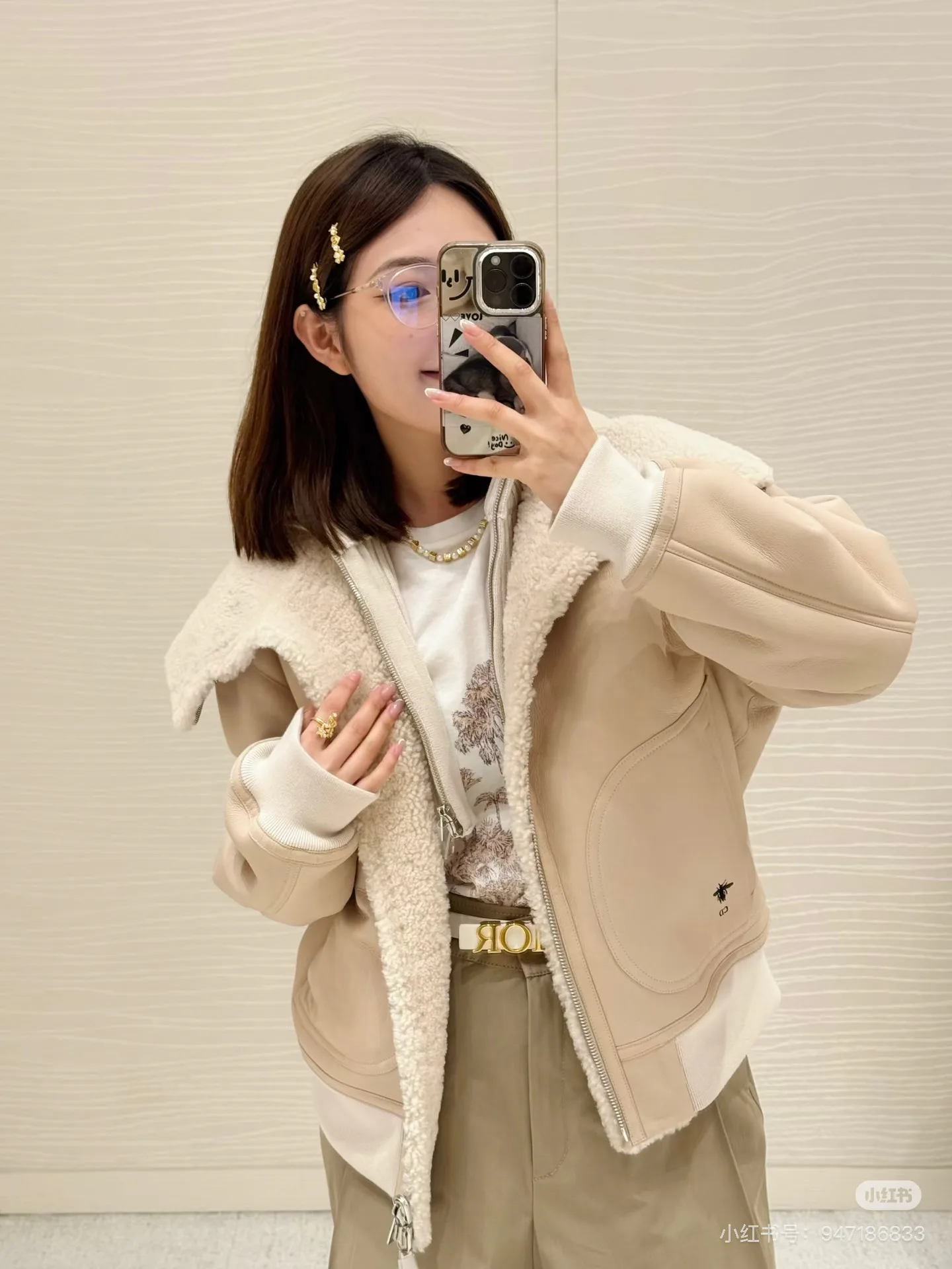 Кожаные Куртки И Дублёнки Женские Christian Dior 1069506