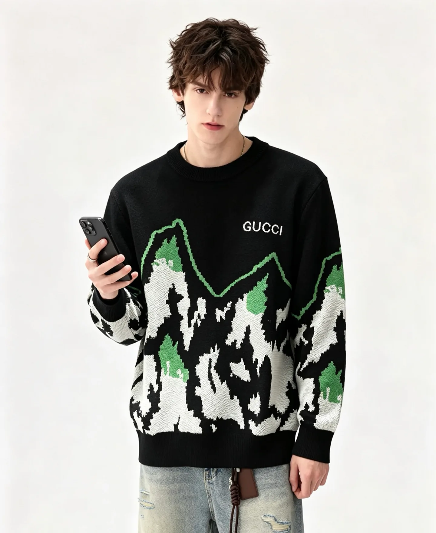 Джемперы И Свитеры Мужские Gucci 18698993