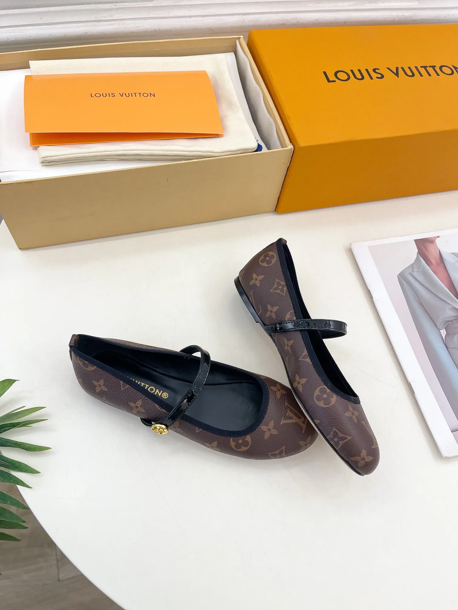 Балетки Женские Louis Vuitton 6499