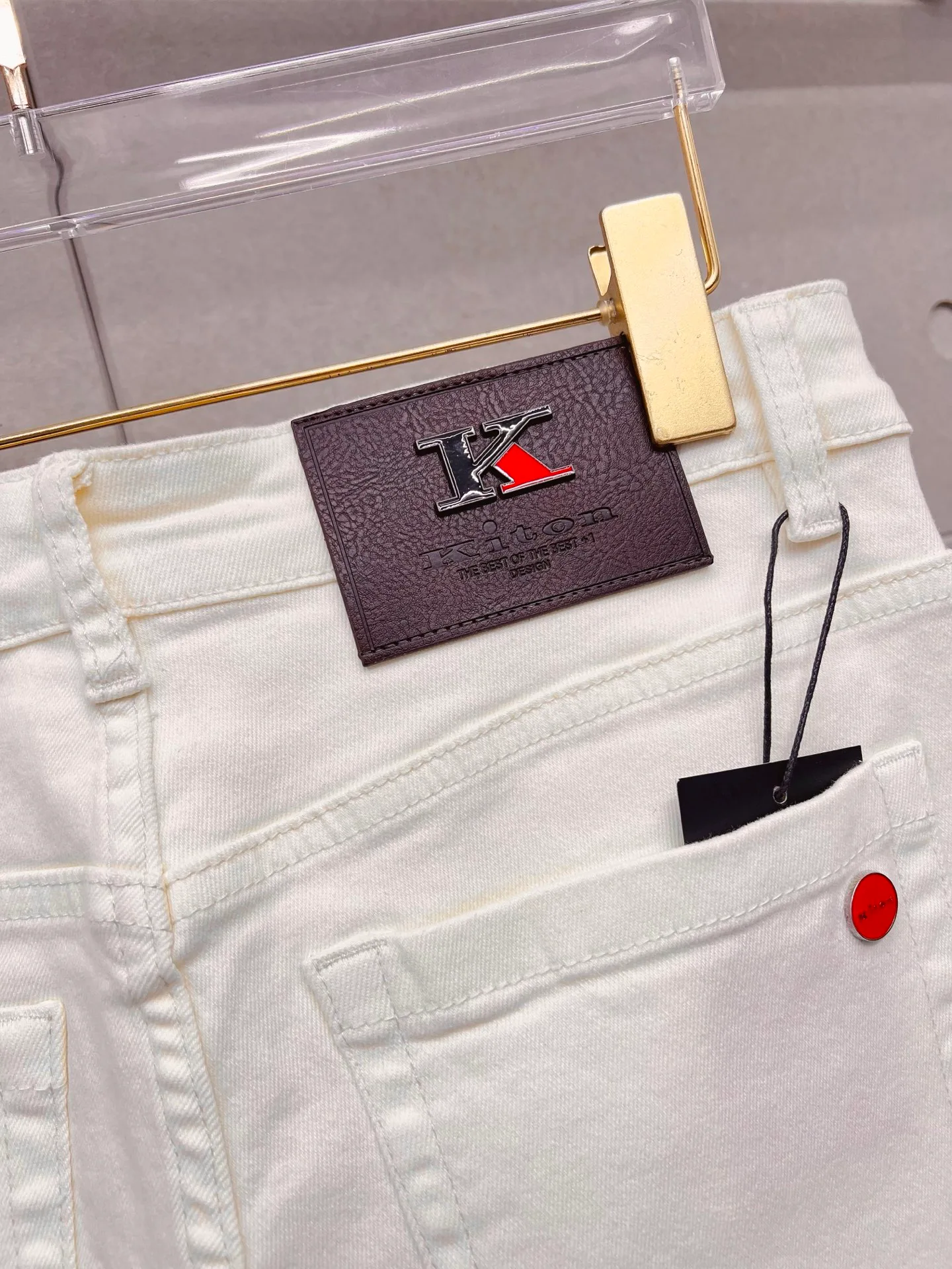 Джинсы Мужские Kiton 18098413