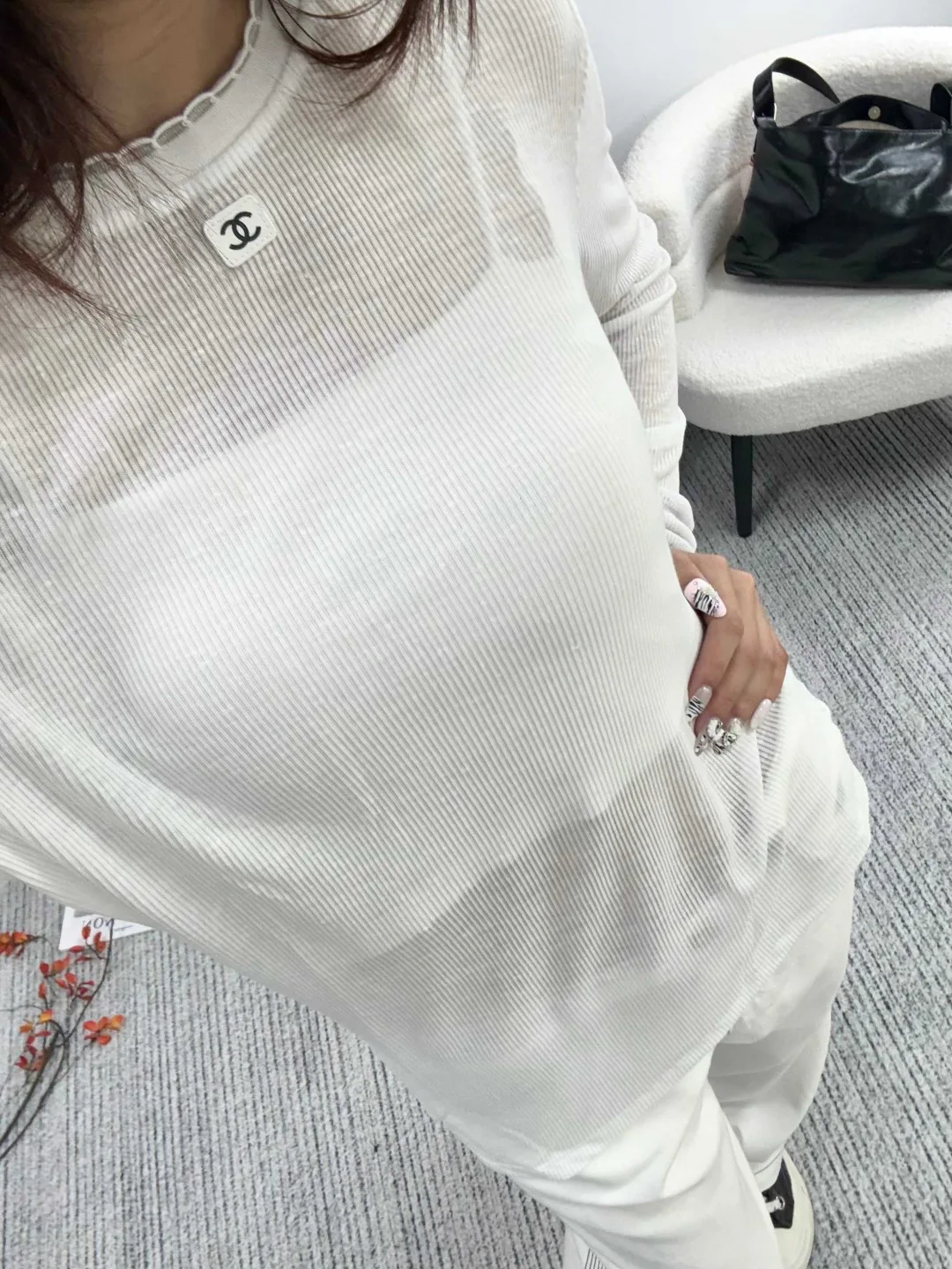 Лонгсливы Женские Chanel 13232062