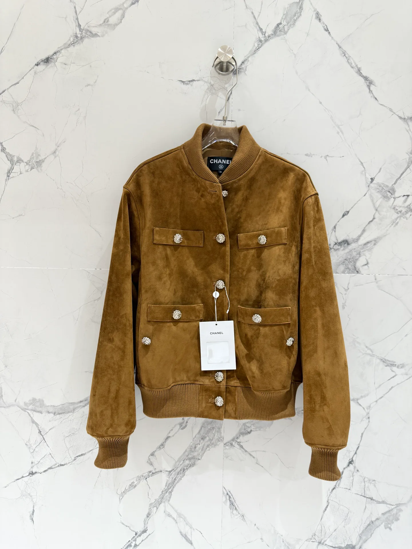 Кожаные Куртки И Дублёнки Женские Chanel 18592951