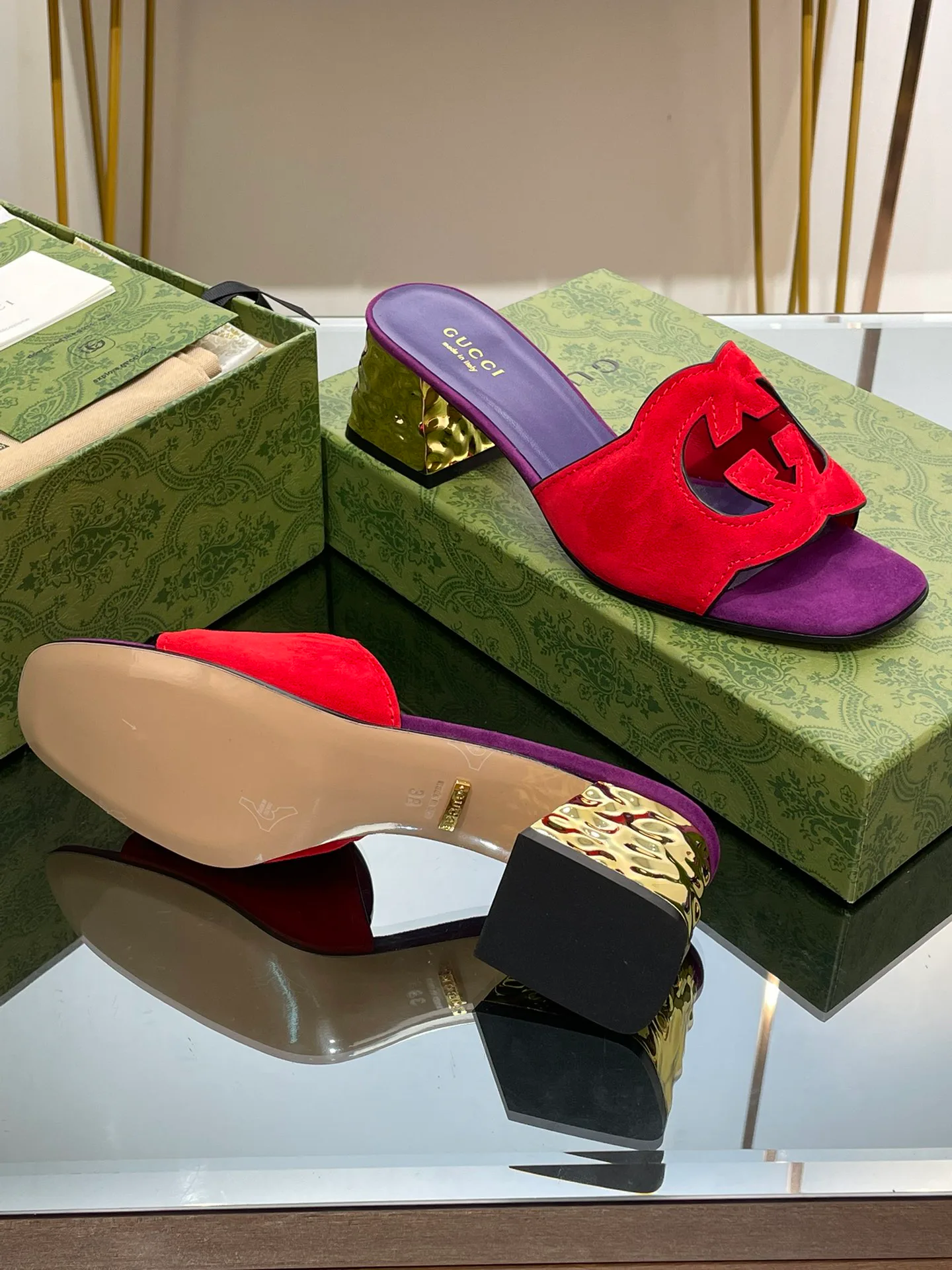 Босоножки Женские Gucci 11567