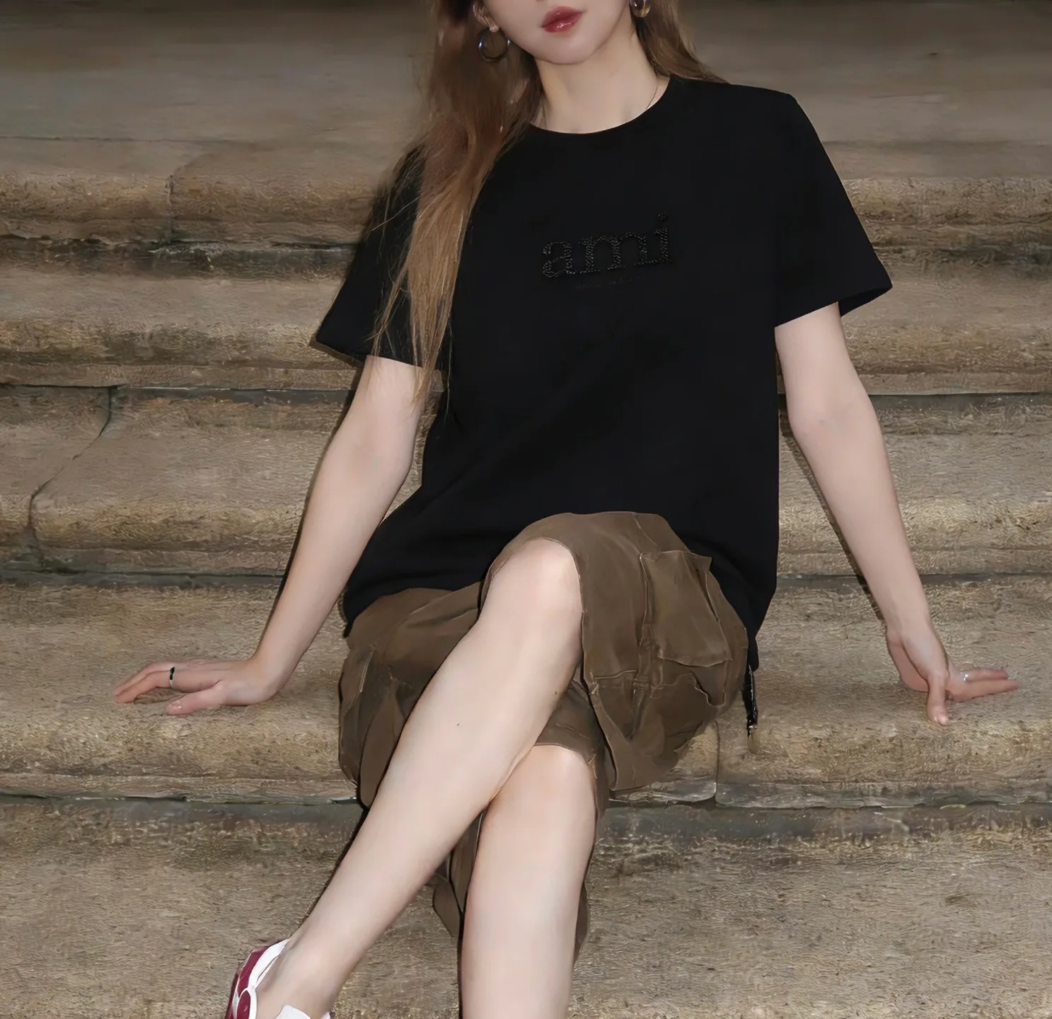 Футболки Женские Ami Paris 6049155