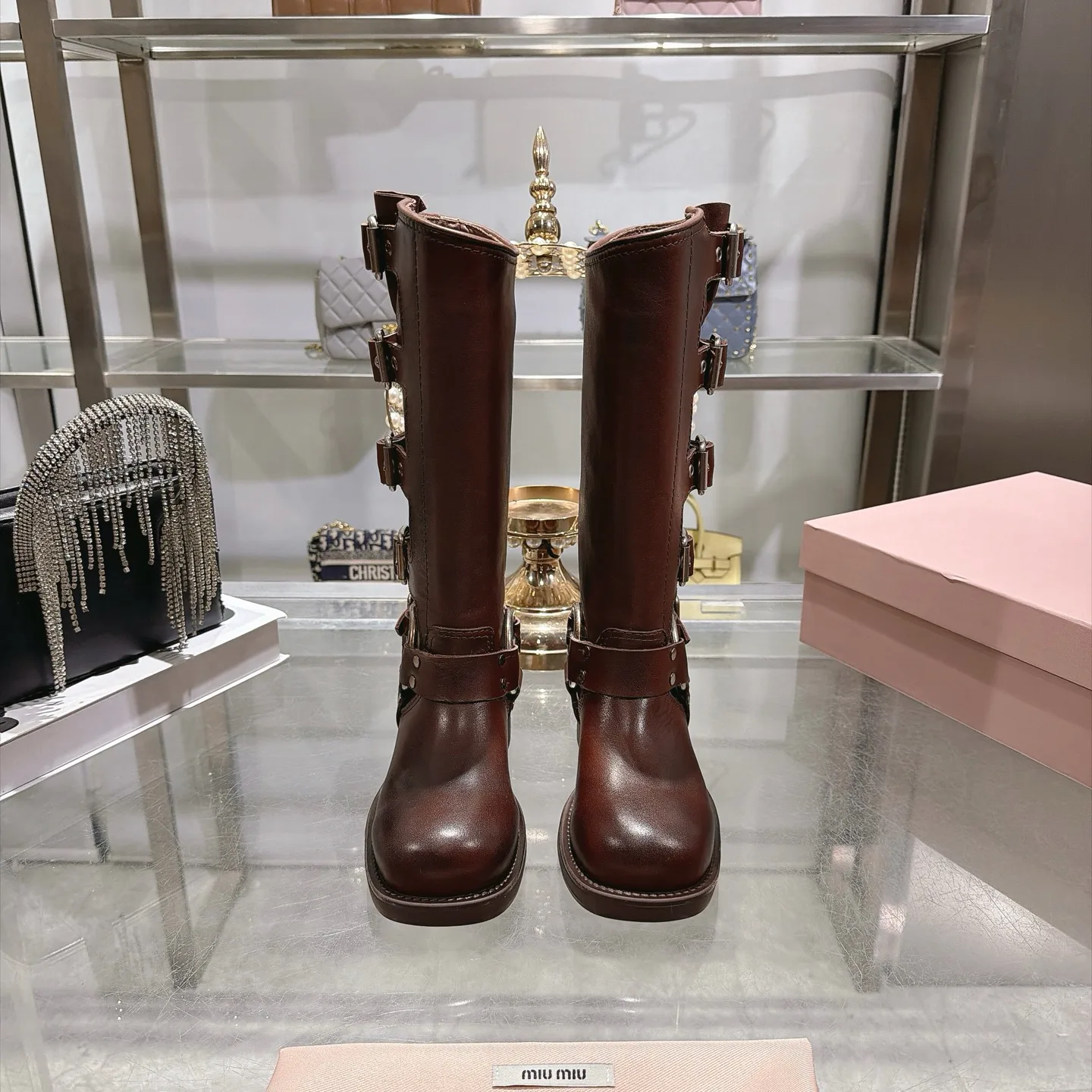 Сапоги Женские Miu Miu 18025421