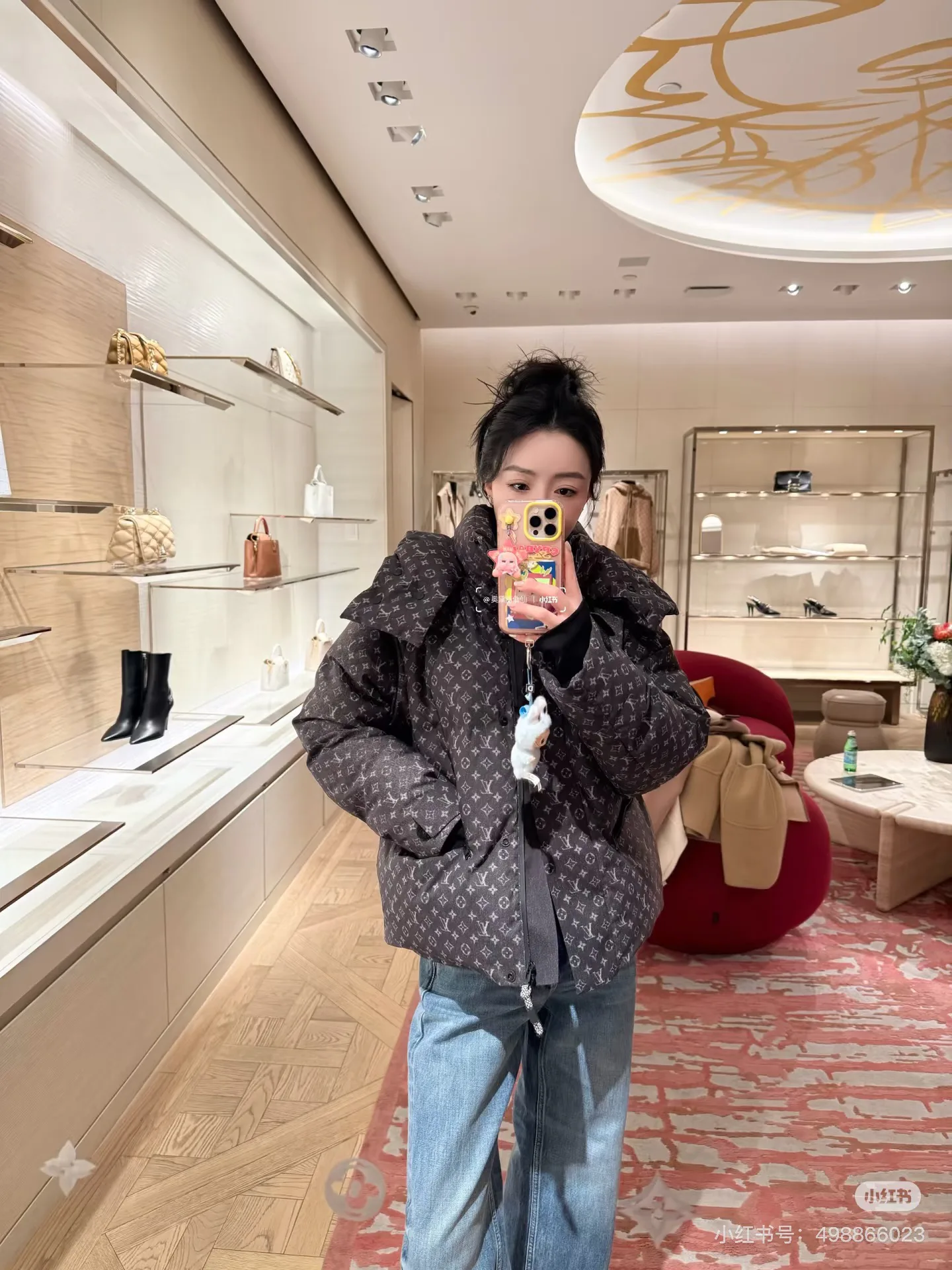 Куртки И Пуховики Женские Louis Vuitton 1489031