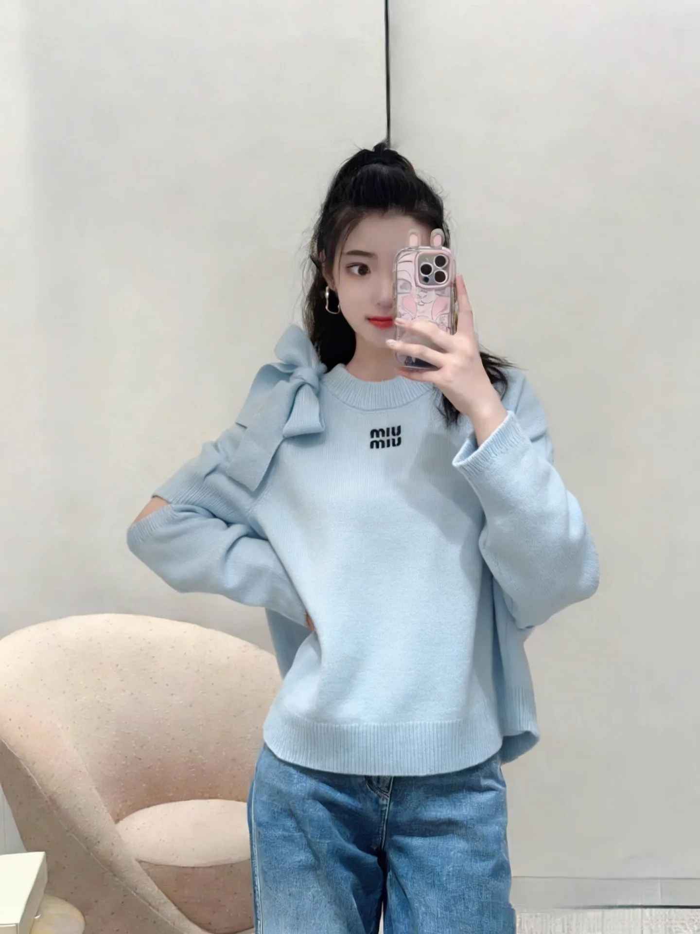 Джемперы И Свитеры Женские Miu Miu 1852268