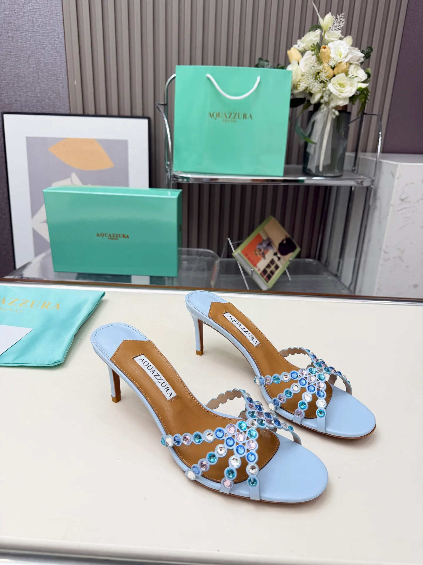 Босоножки Женские Aquazzura 1856032