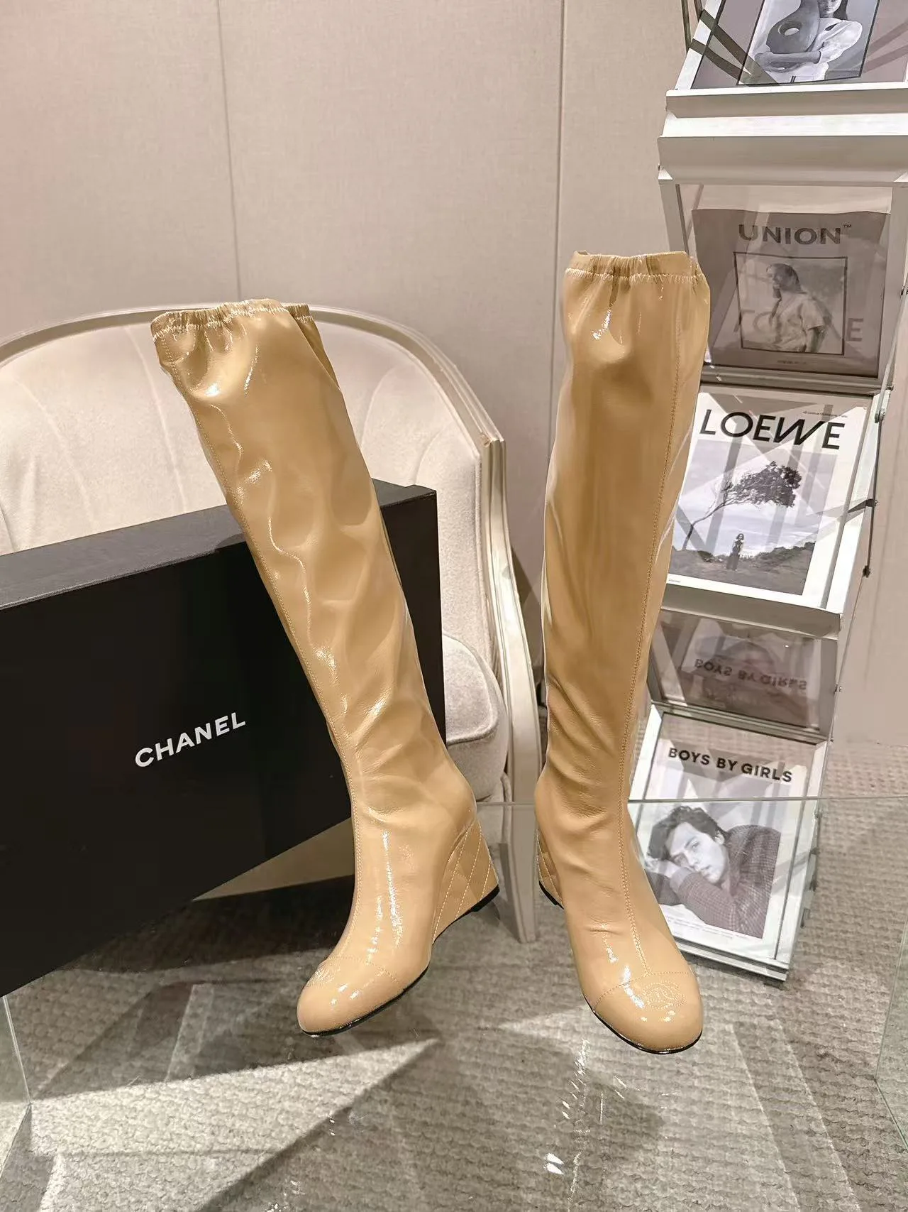 Сапоги Женские Chanel 618816