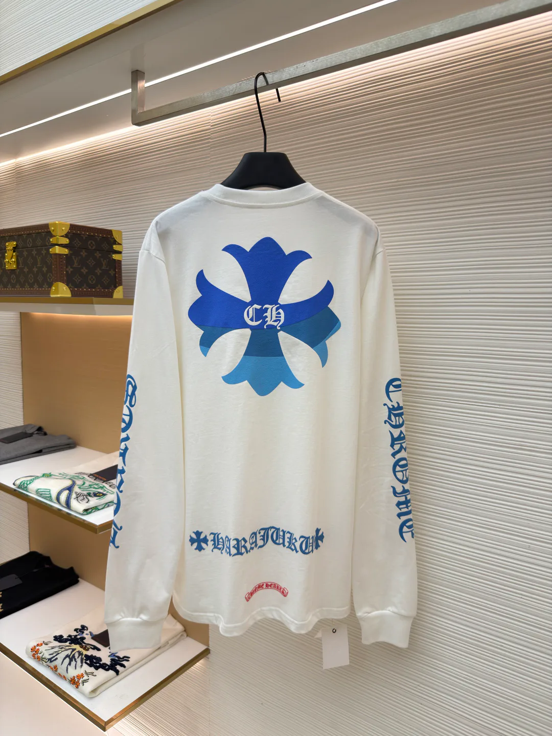 Лонгсливы Мужские Chrome Hearts 11399357