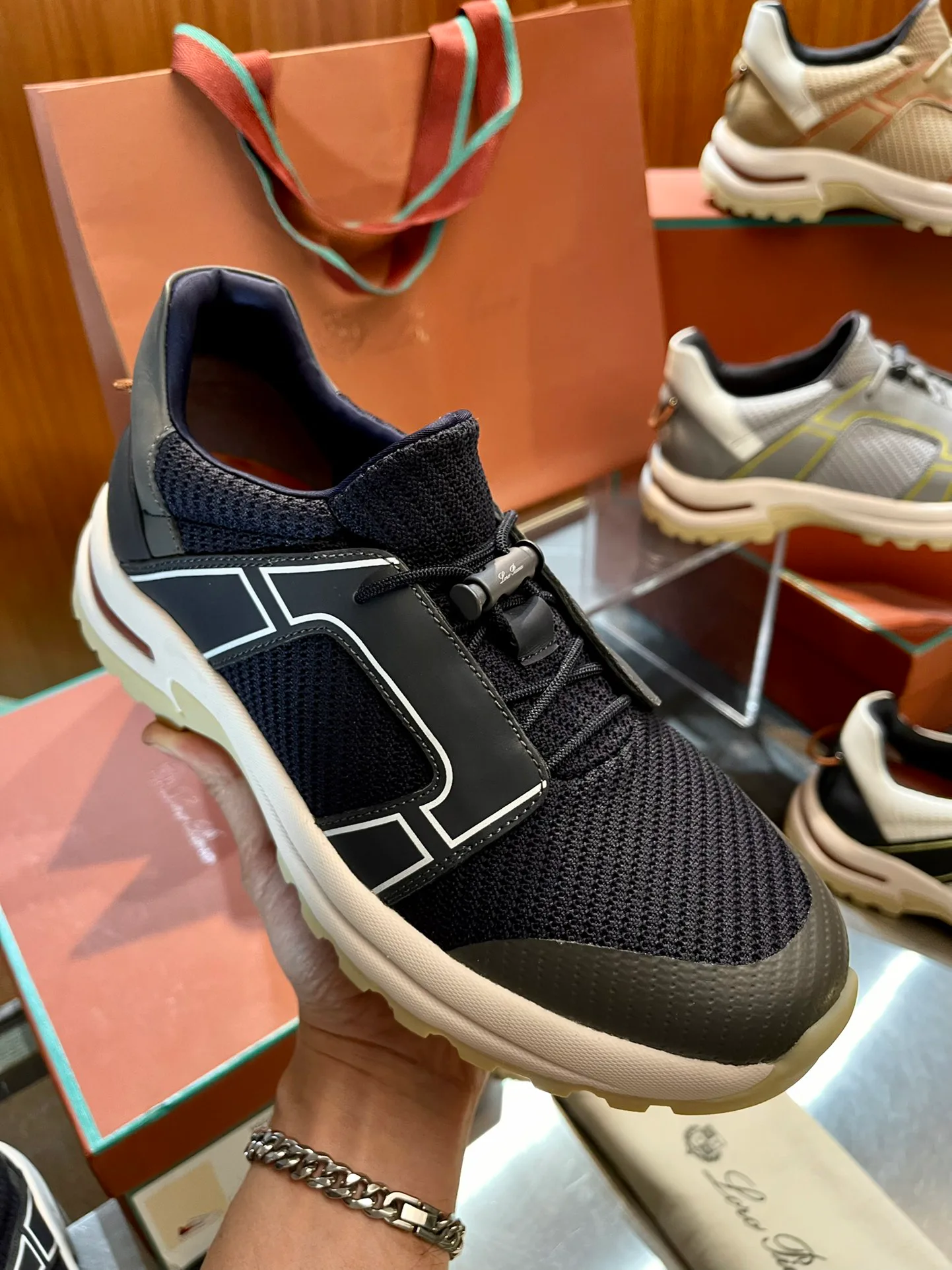 Кроссовки Мужские Loro Piana 34891