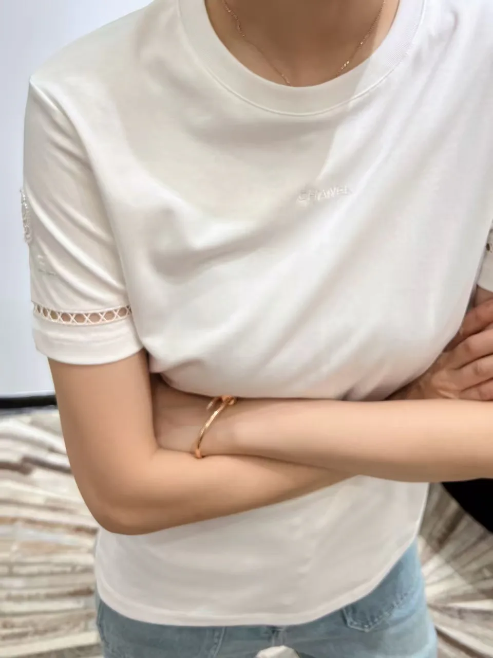 Футболки Женские Chanel 12620504