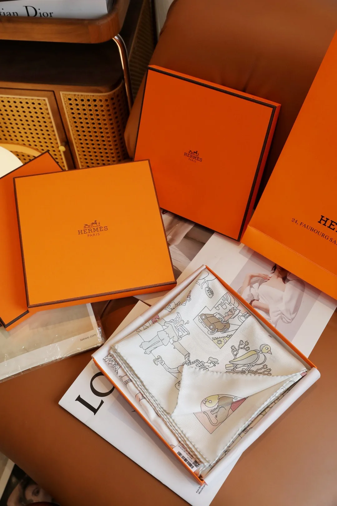 Платки Hermes 9648176