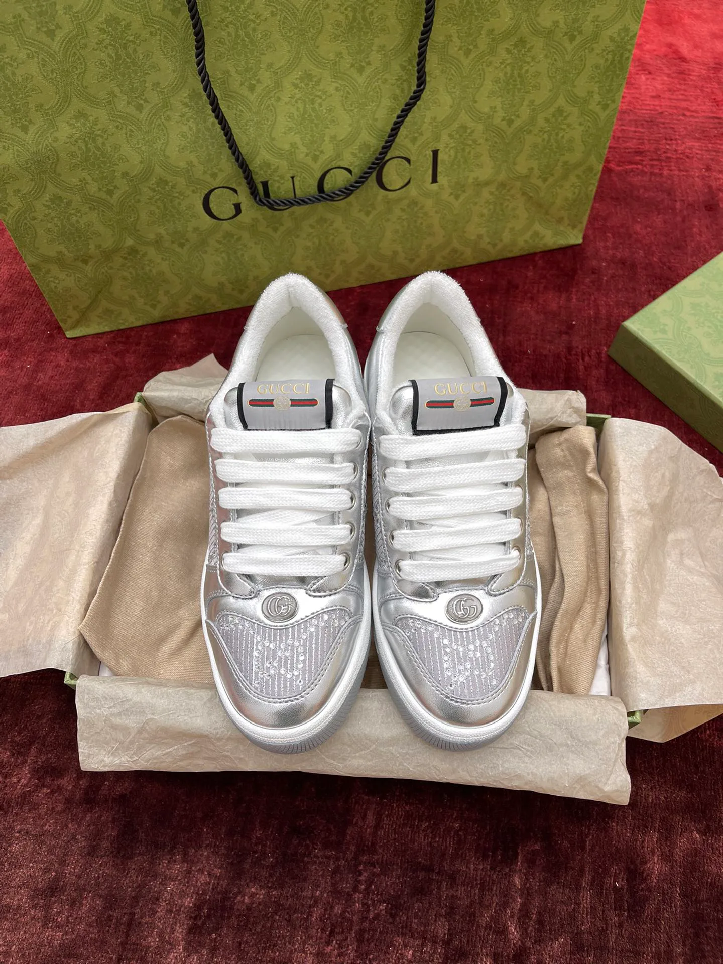 Кроссовки Женские Gucci 799348