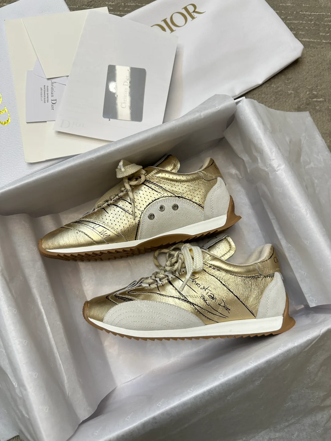 Кроссовки Женские Christian Dior 18616