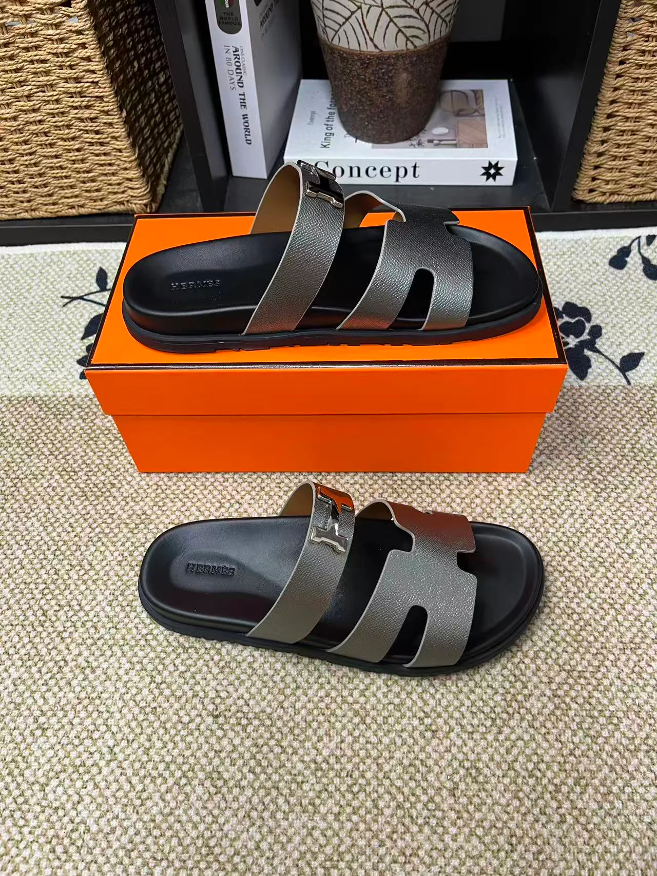 Шлепанцы Женские Hermes 991607