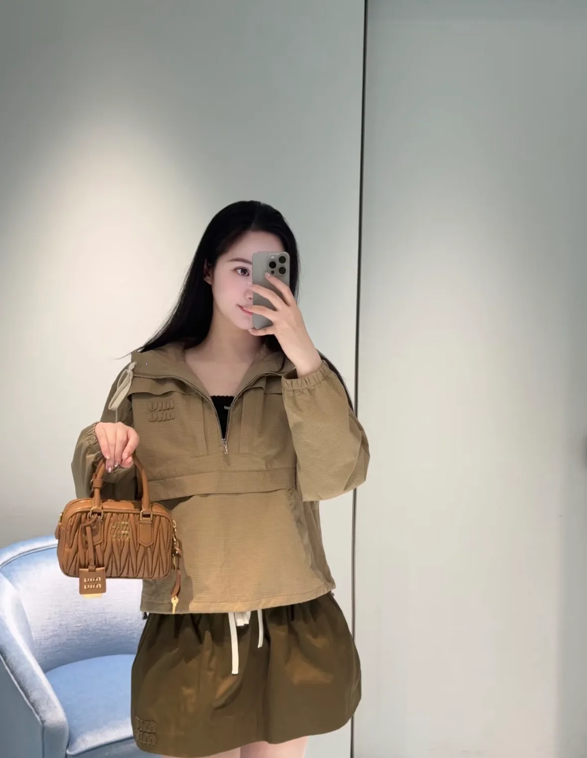 Куртки И Пуховики Женские Miu Miu 13543769