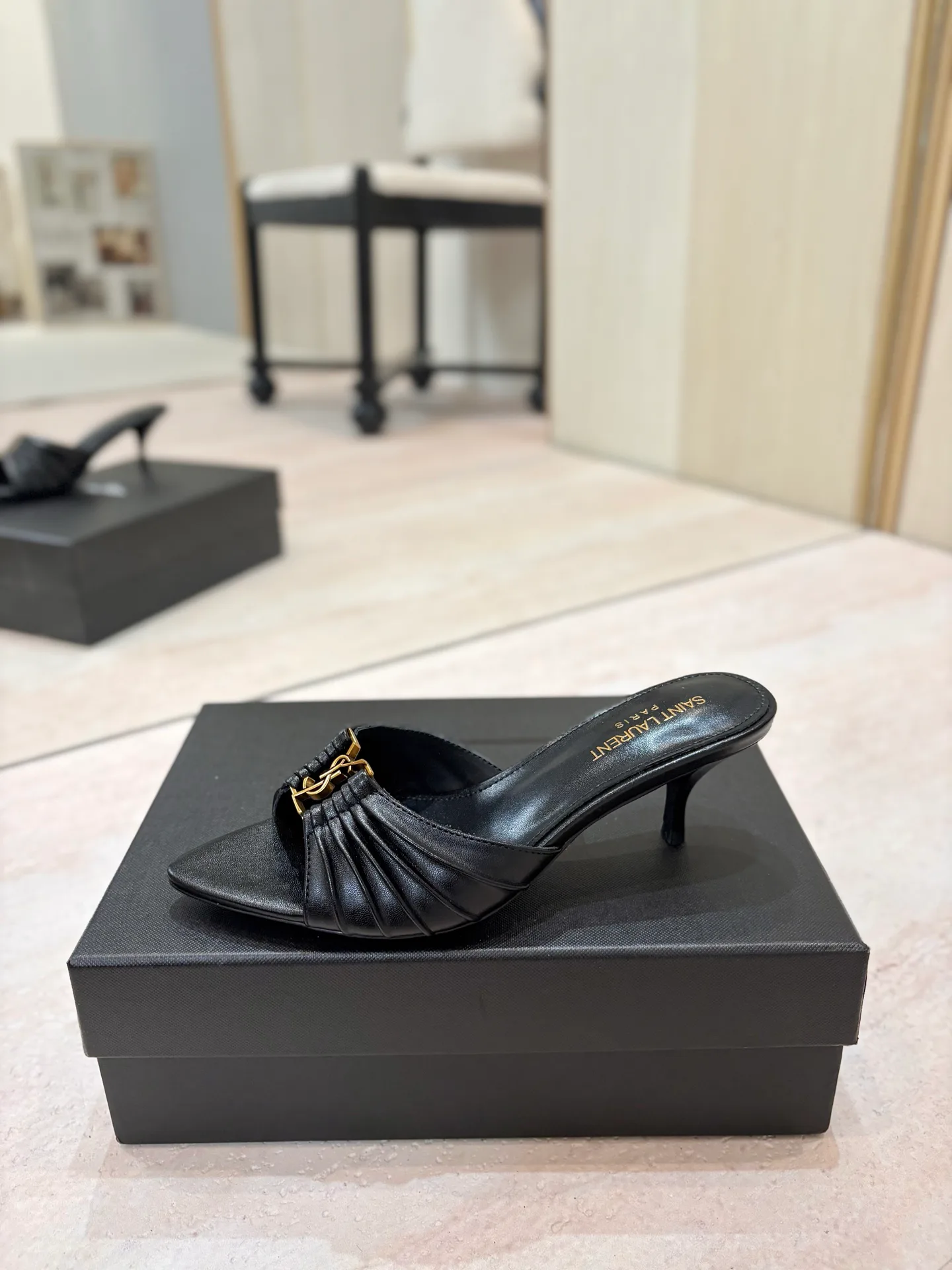 Мюли И Сабо Женские Saint Laurent 17476042