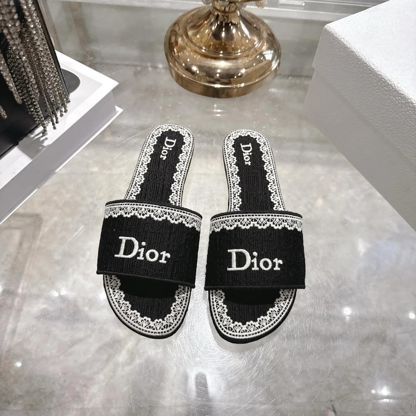 Шлепанцы Женские Christian Dior 842875