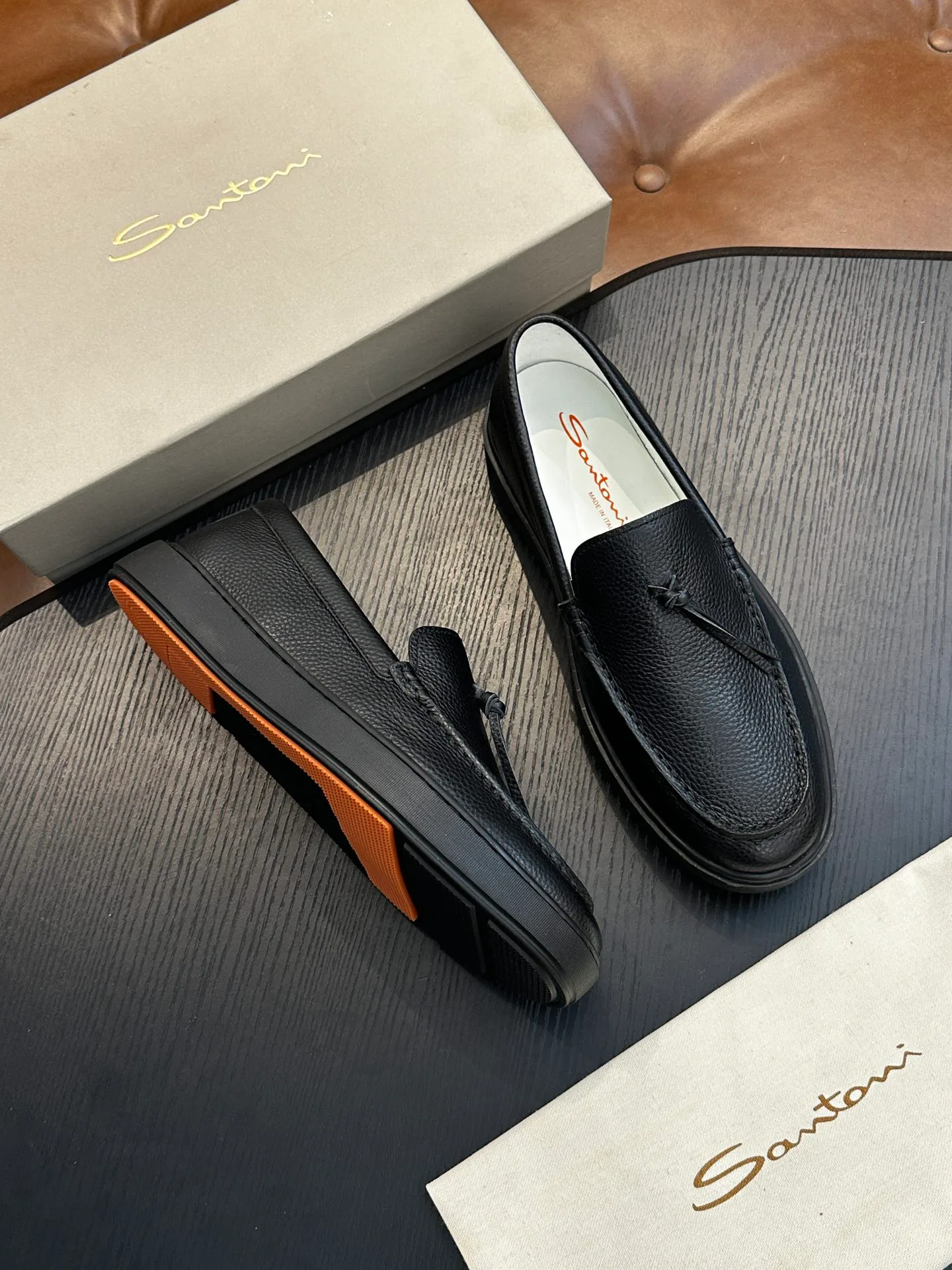 Лоферы И Туфли Мужские Santoni 19365249