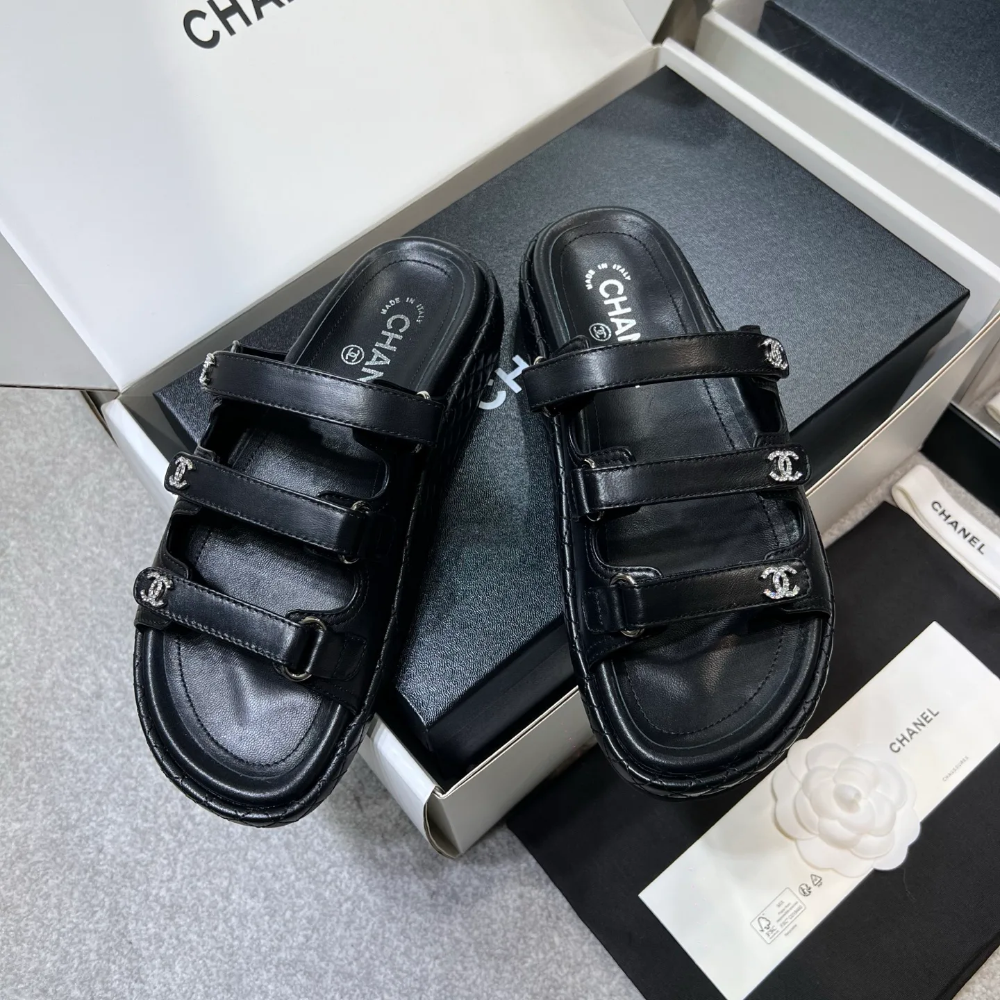 Шлепанцы Женские Chanel 15049