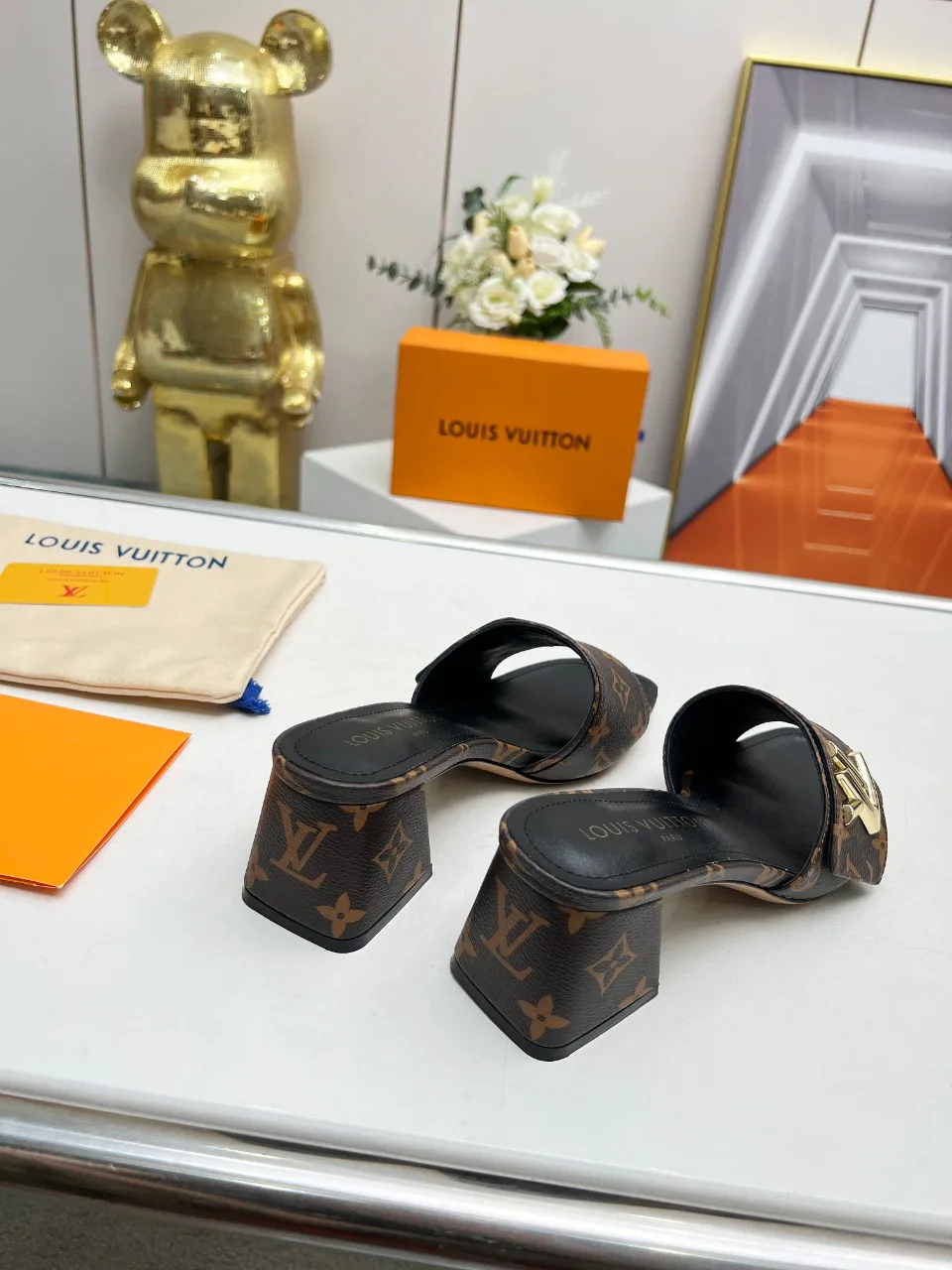 Босоножки Женские Louis Vuitton 9623621