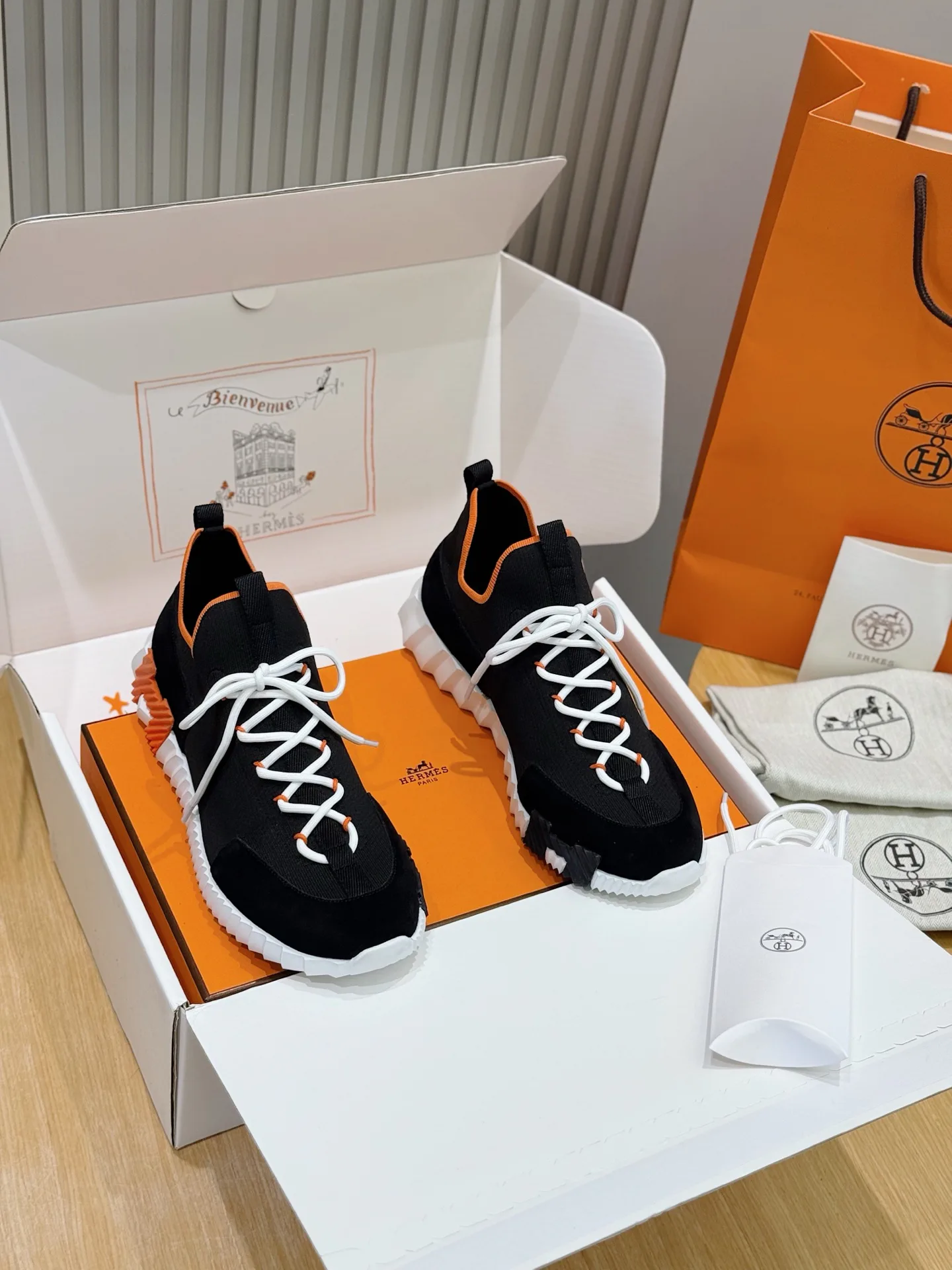 Кроссовки Мужские Hermes 600519