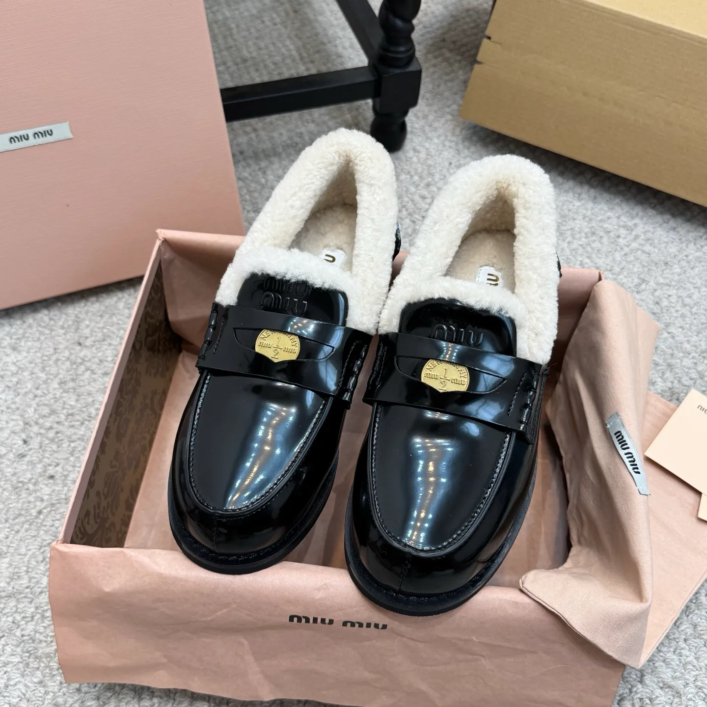 Лоферы Женские Miu Miu 334570