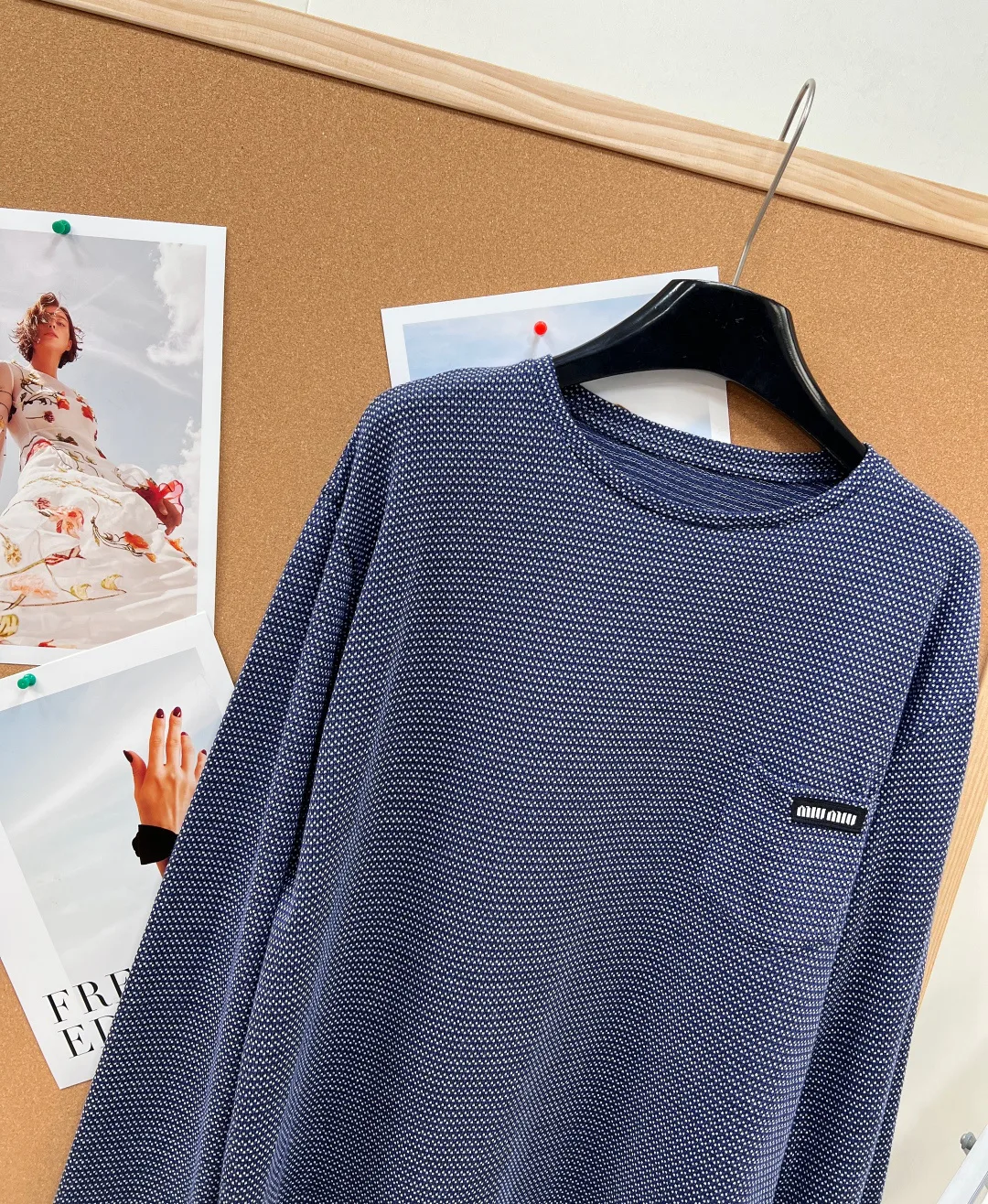 Лонгсливы Женские Miu Miu 12662074