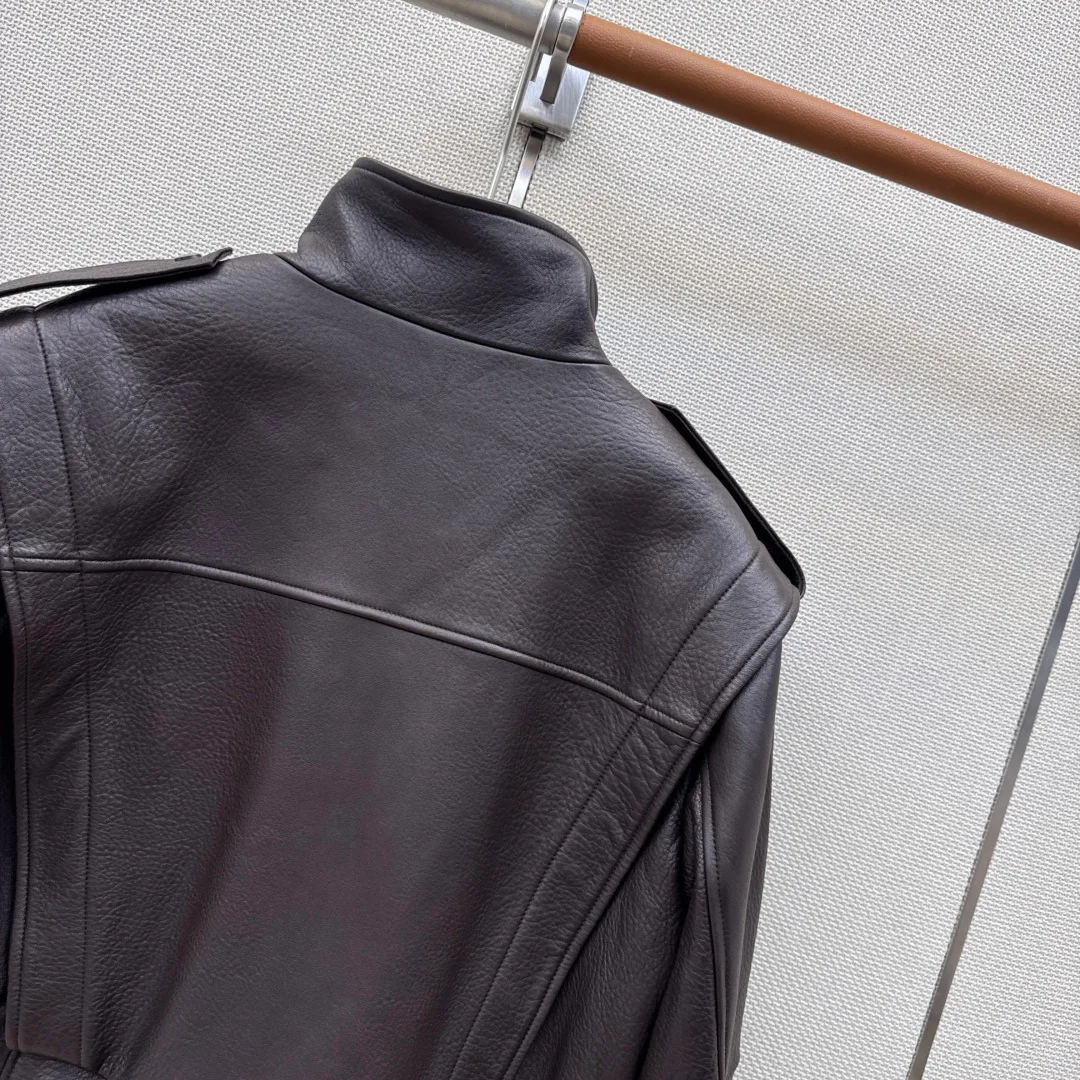 Кожаные Куртки И Дублёнки Женские Saint Laurent 18094456