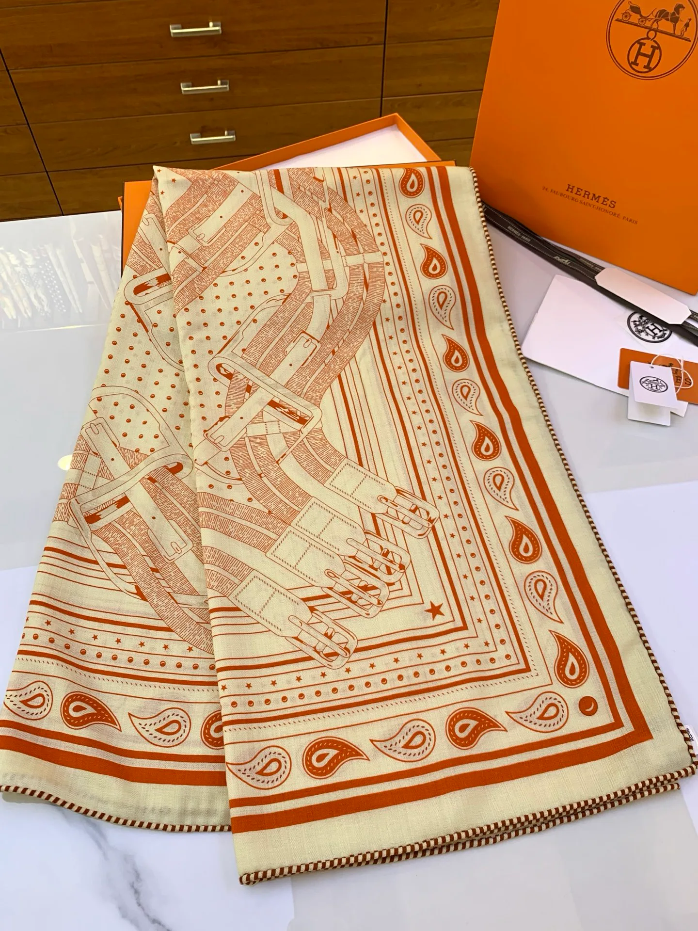 Шарфы Hermes 17027138