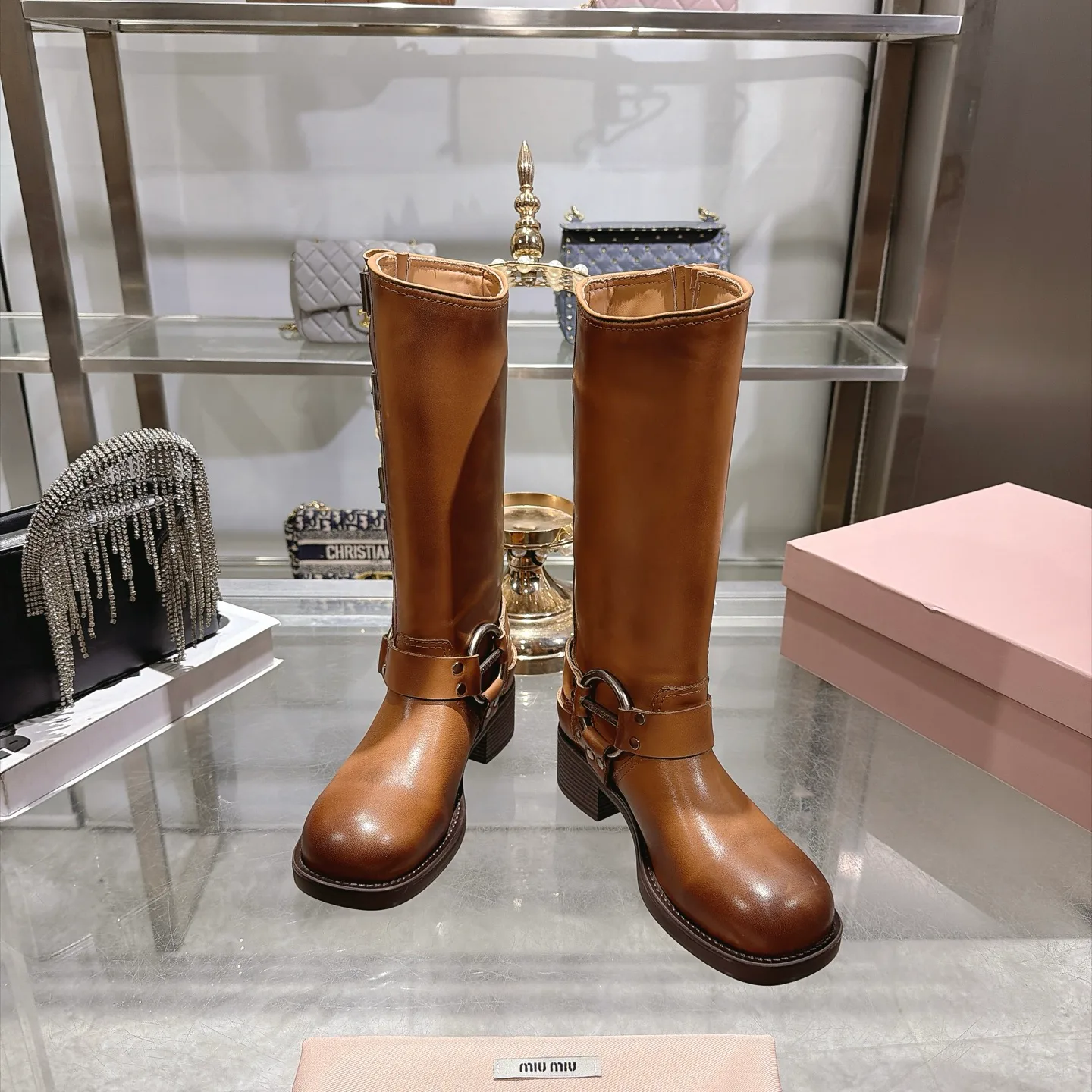 Сапоги Женские Miu Miu 18025419