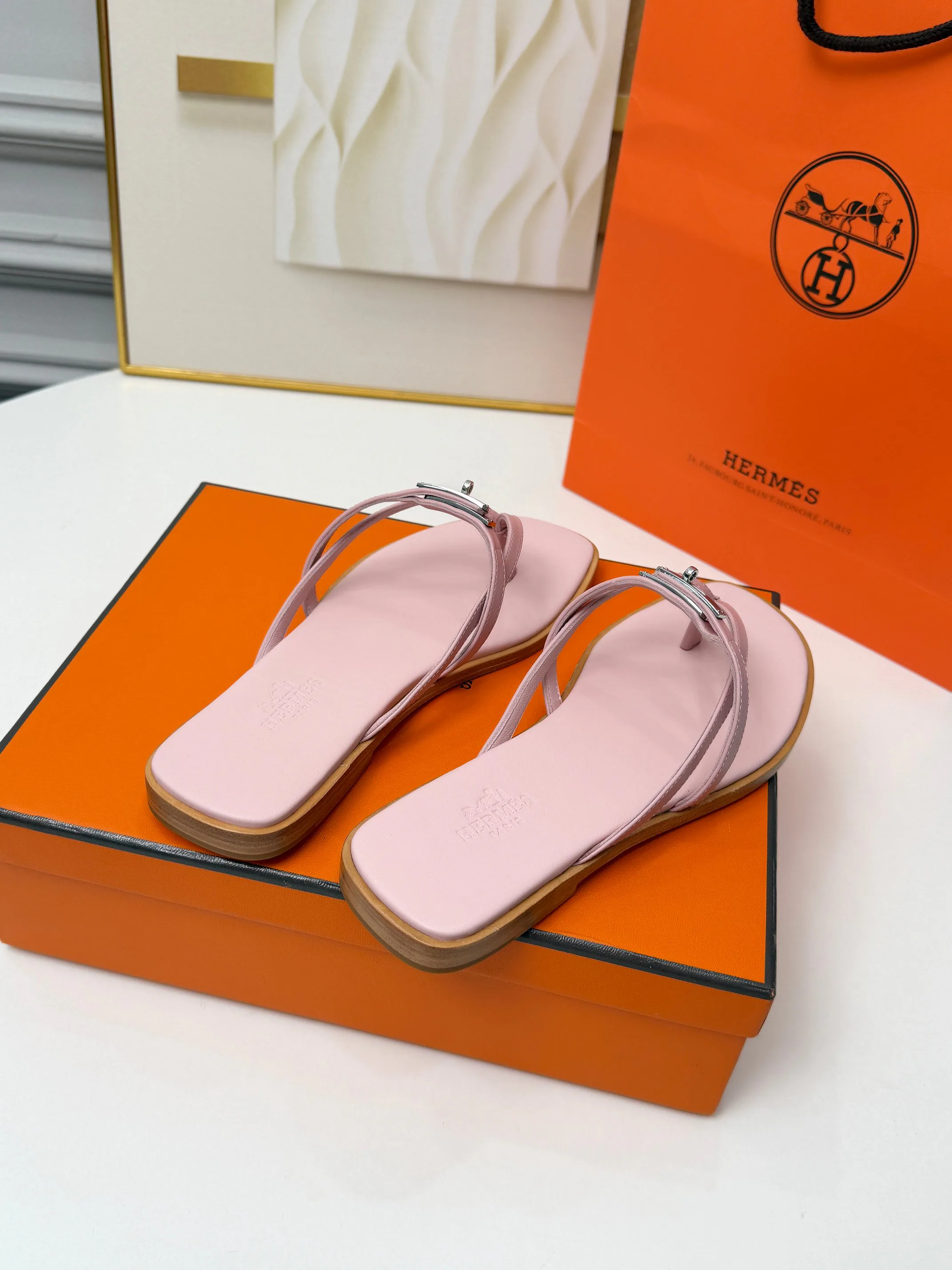 Шлепанцы Женские Hermes 11362071