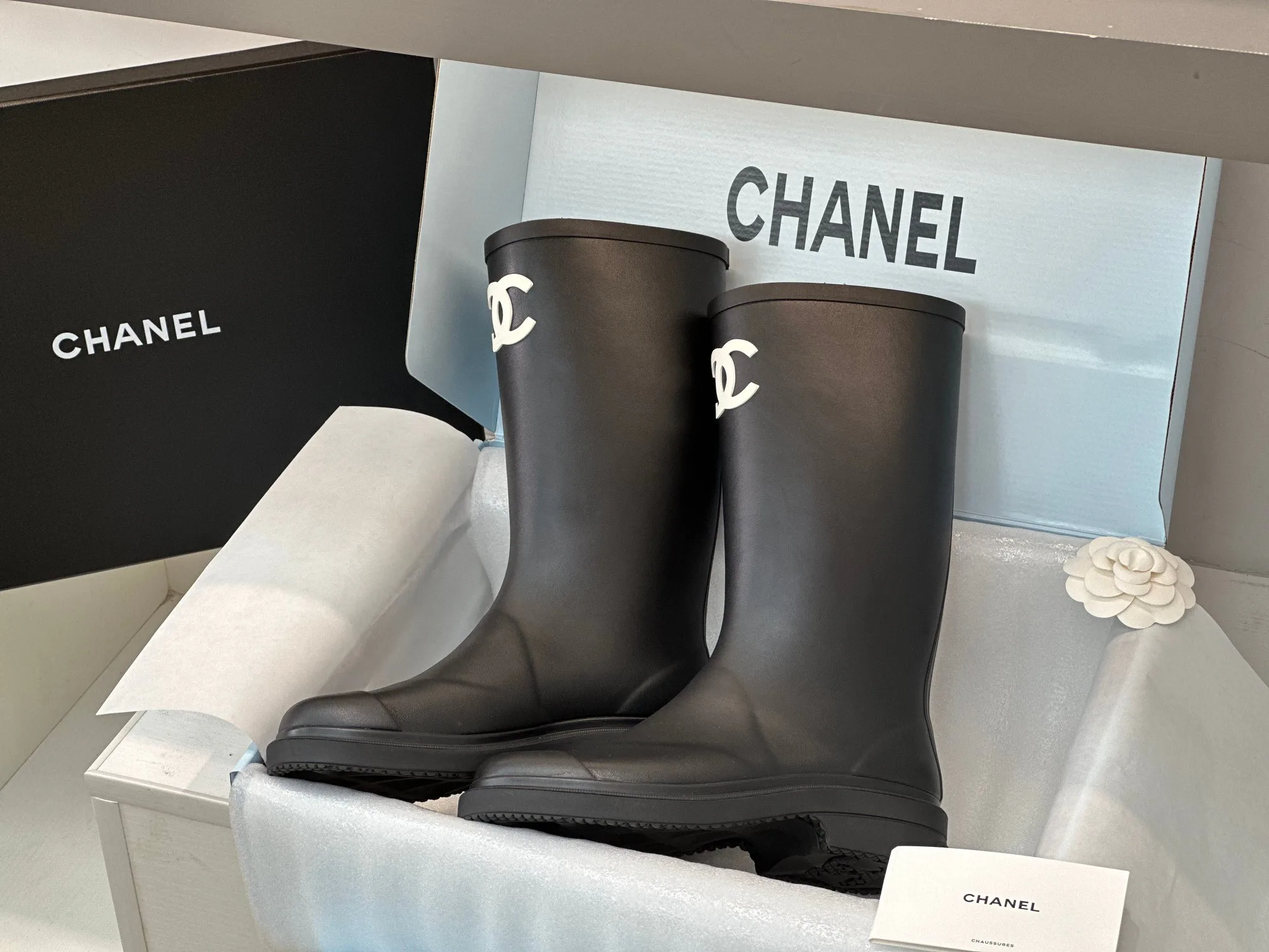 Сапоги Женские Chanel 1272491
