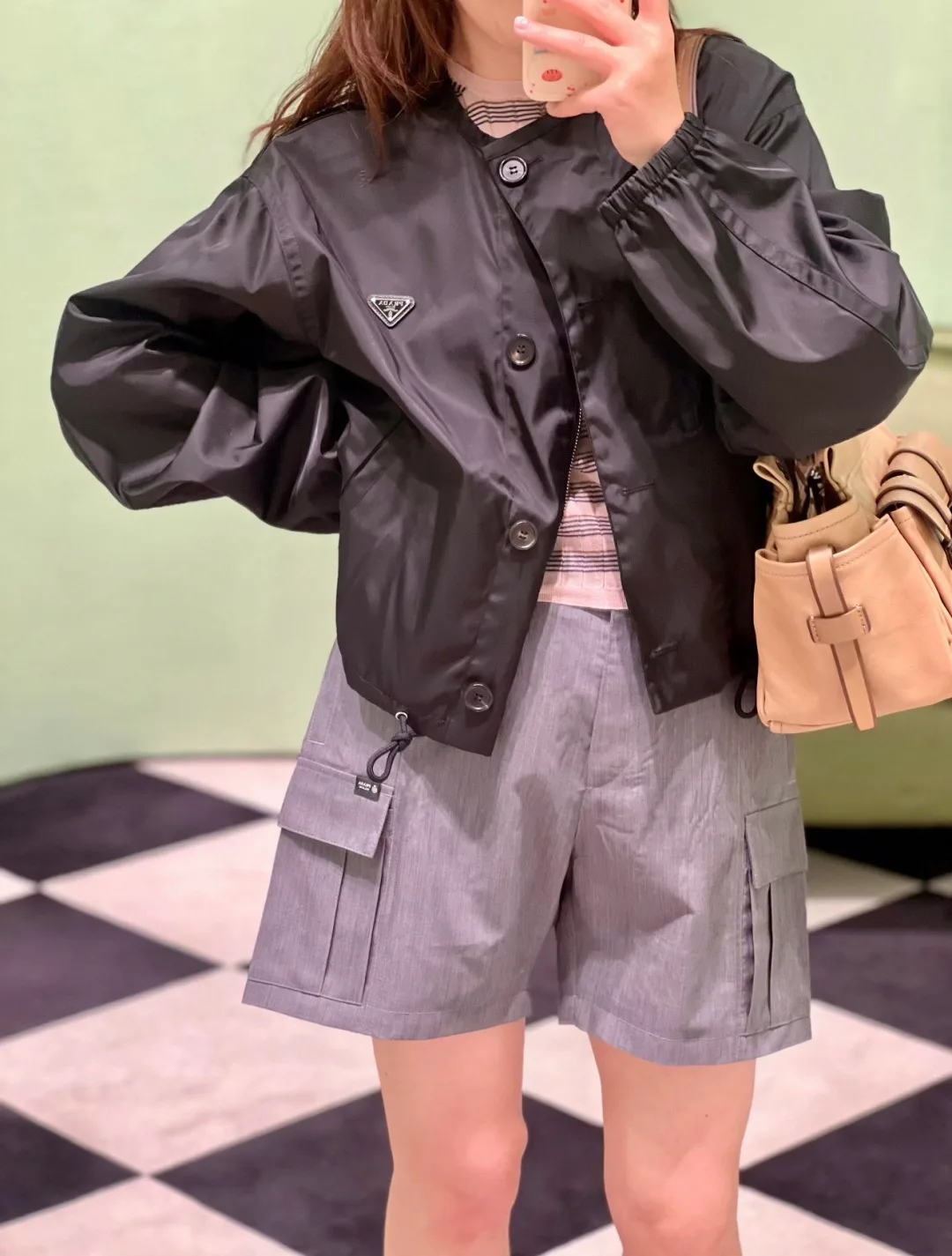 Куртки И Пуховики Женские Prada 17995957