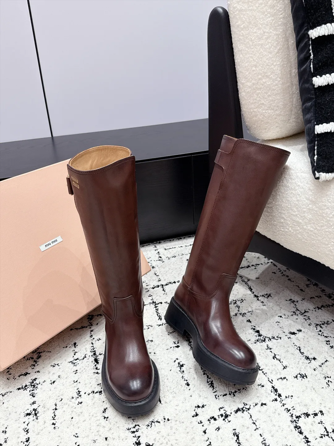 Сапоги Женские Miu Miu 17978246