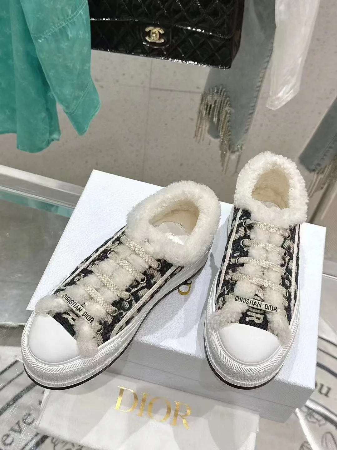 Кроссовки Женские Christian Dior 547685